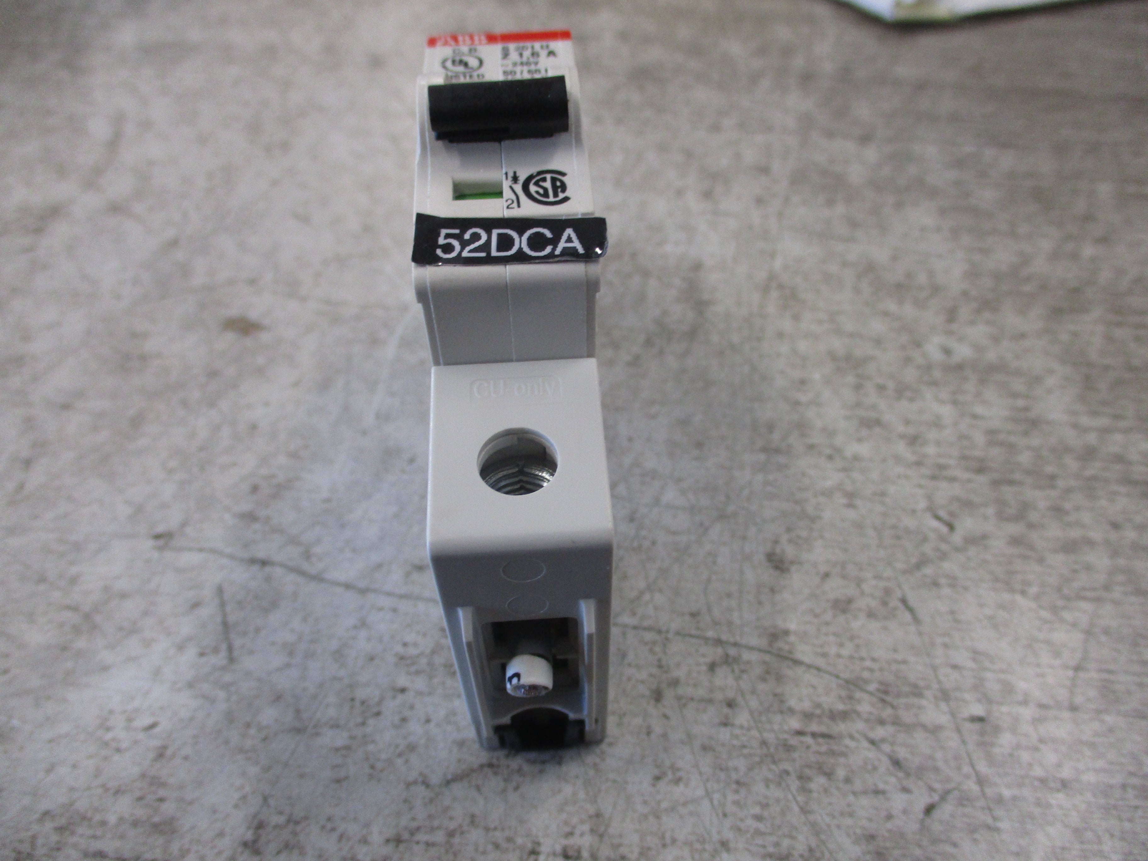 ABB Circuit Breaker S201U-Z1.6 1.6A 240V 1P Used