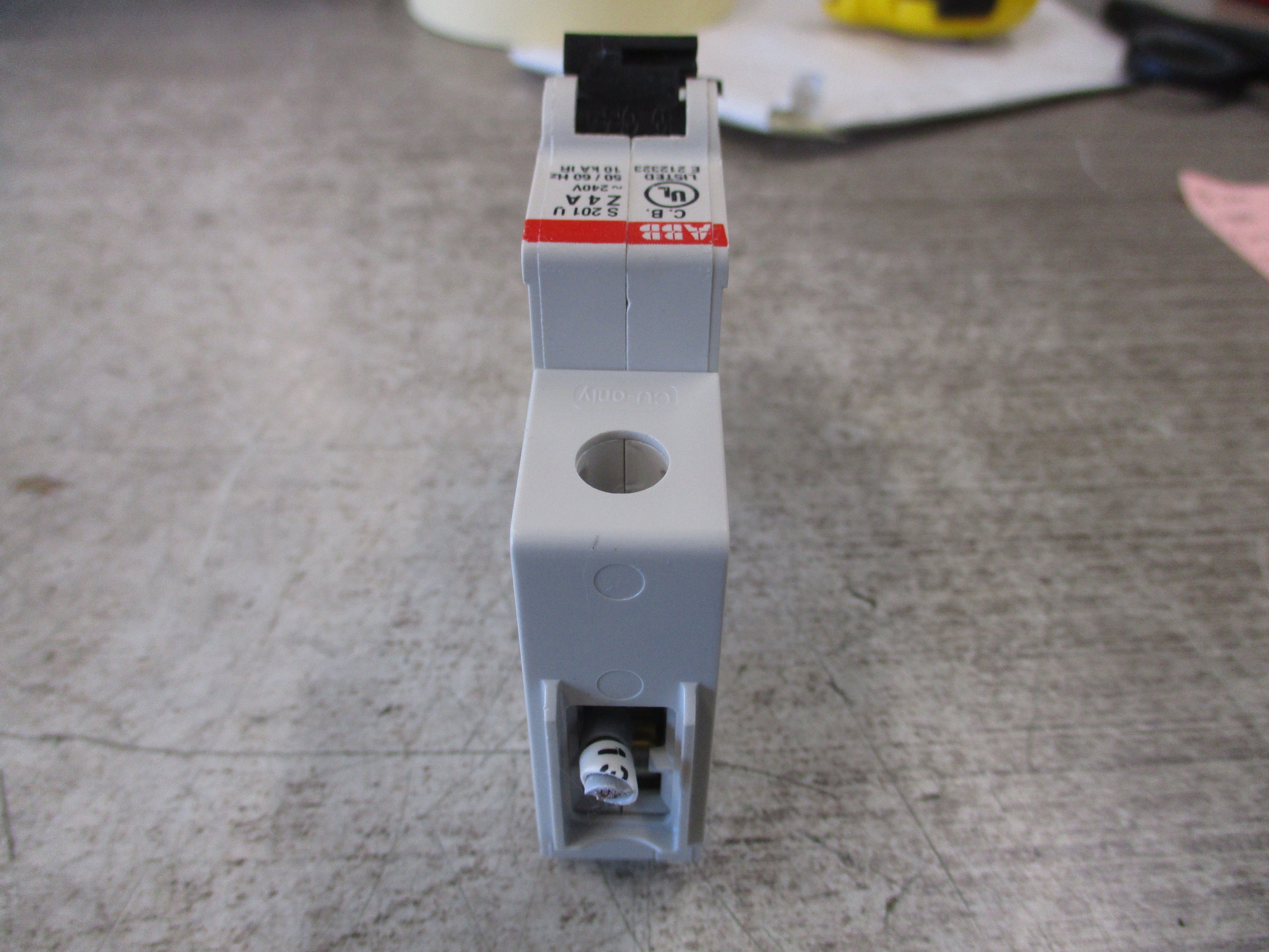 ABB Circuit Breaker S201U-Z4 4A 240V 1P Used