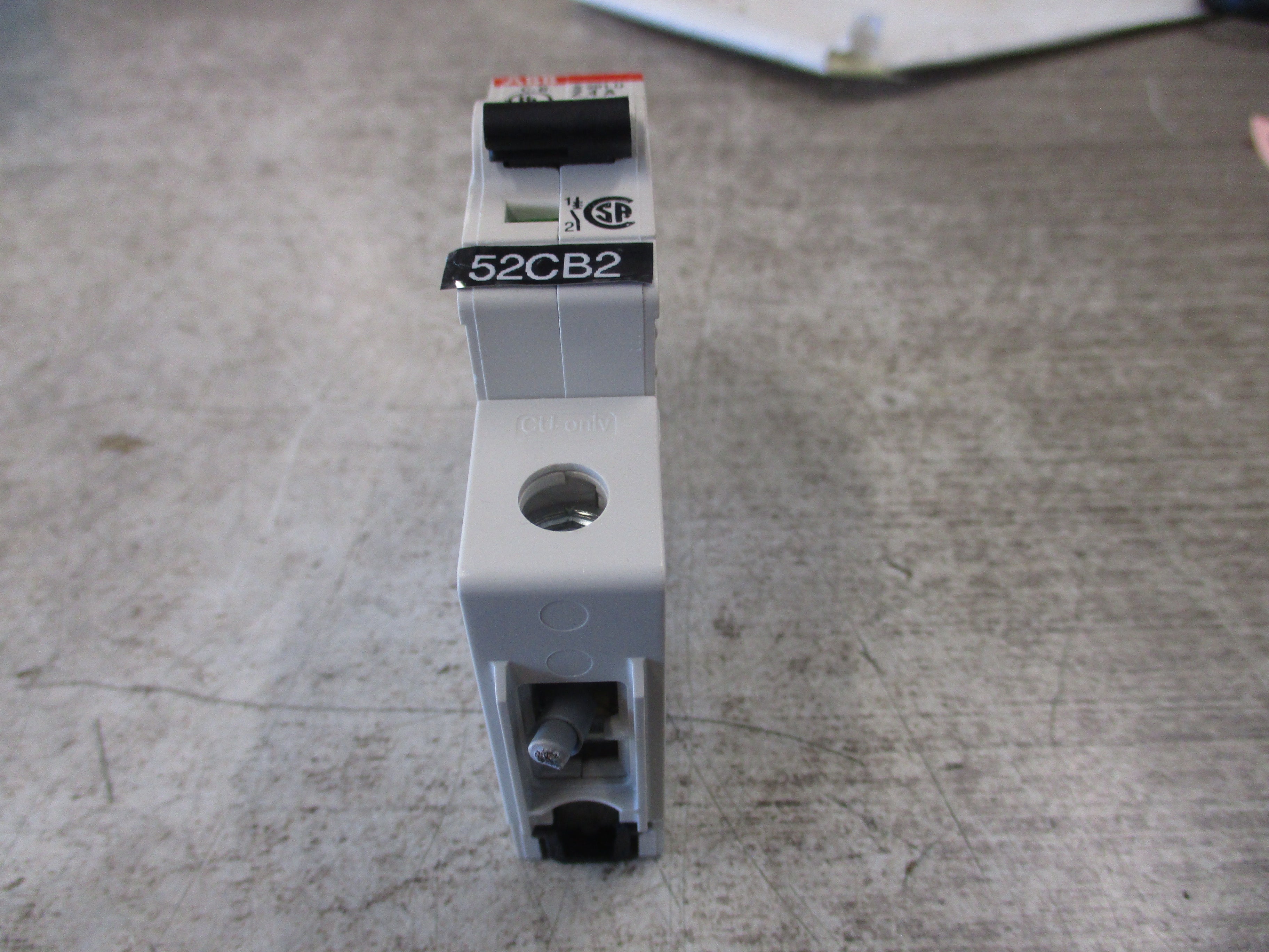 ABB Circuit Breaker S201U-Z4 4A 240V 1P Used