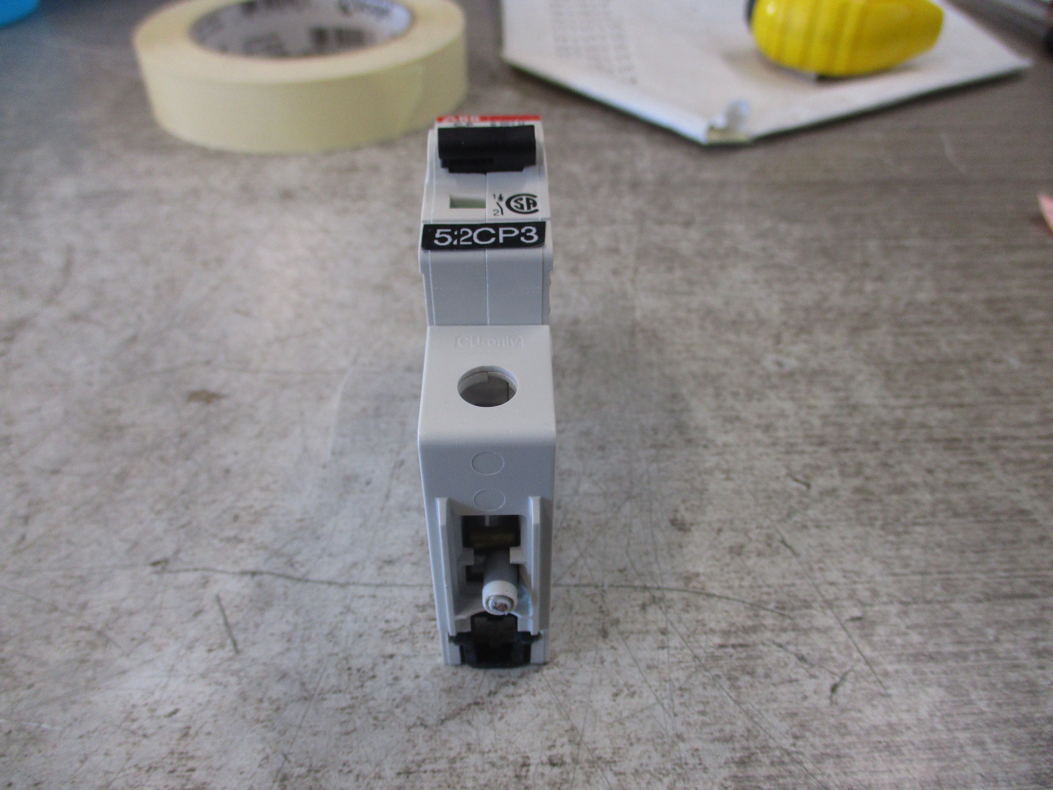 ABB Circuit Breaker S201U-Z6 6A 240V 1P Used