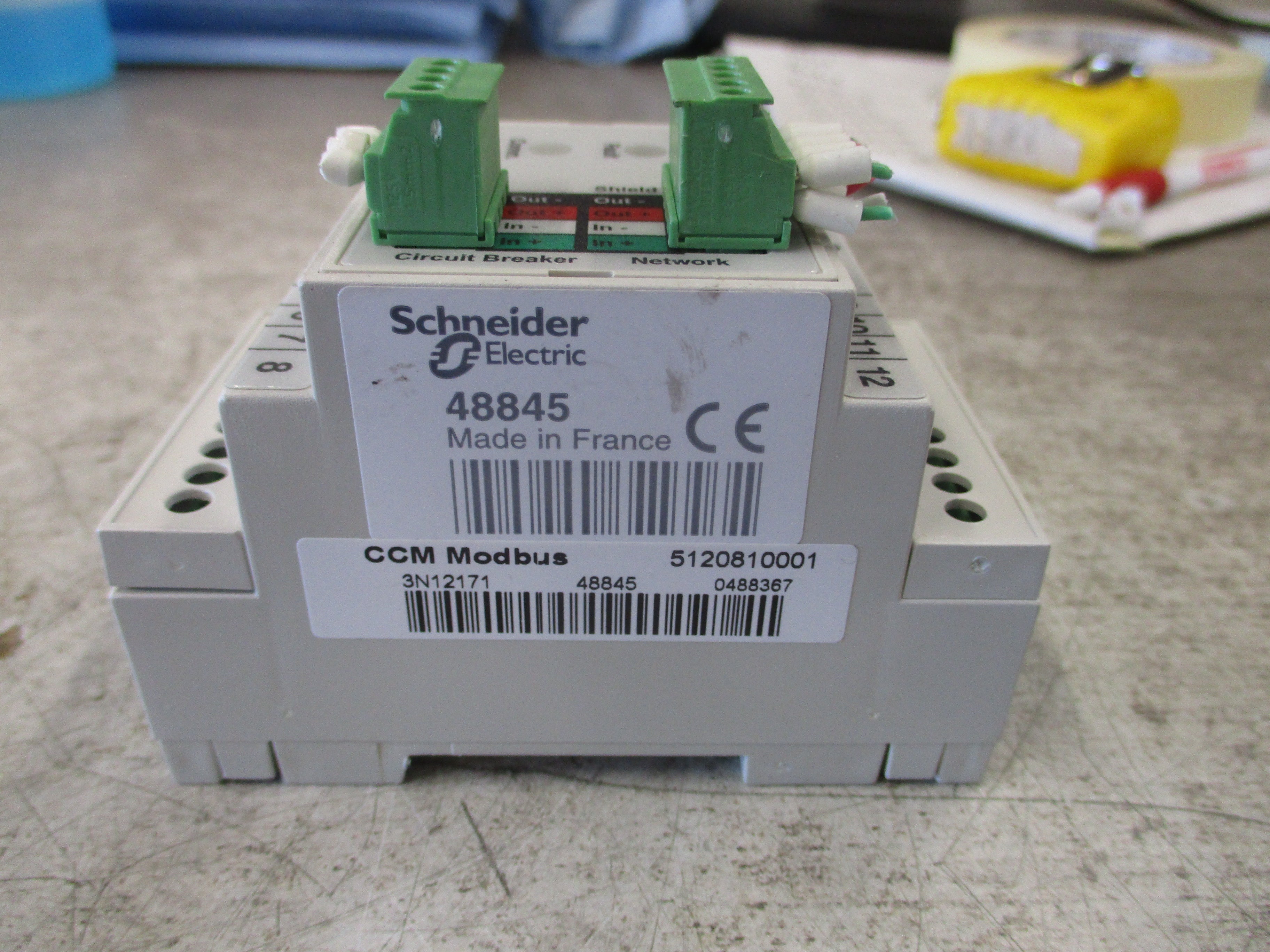 Schneider Electric CCM Modbus Module S48377 Used