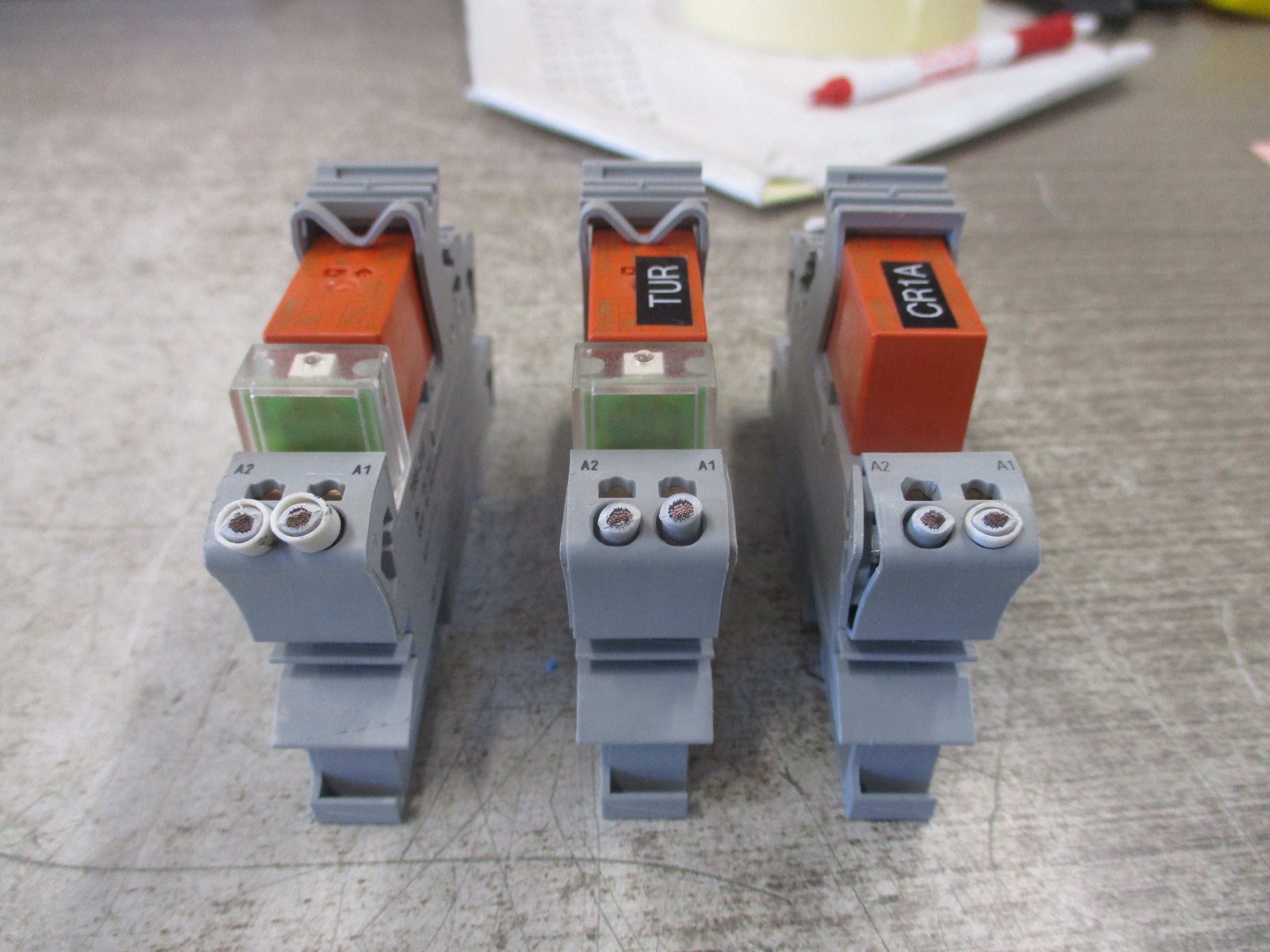 Tyco Schrak Relay RT424024 24VDC w/ Base *Lot of 3* Used