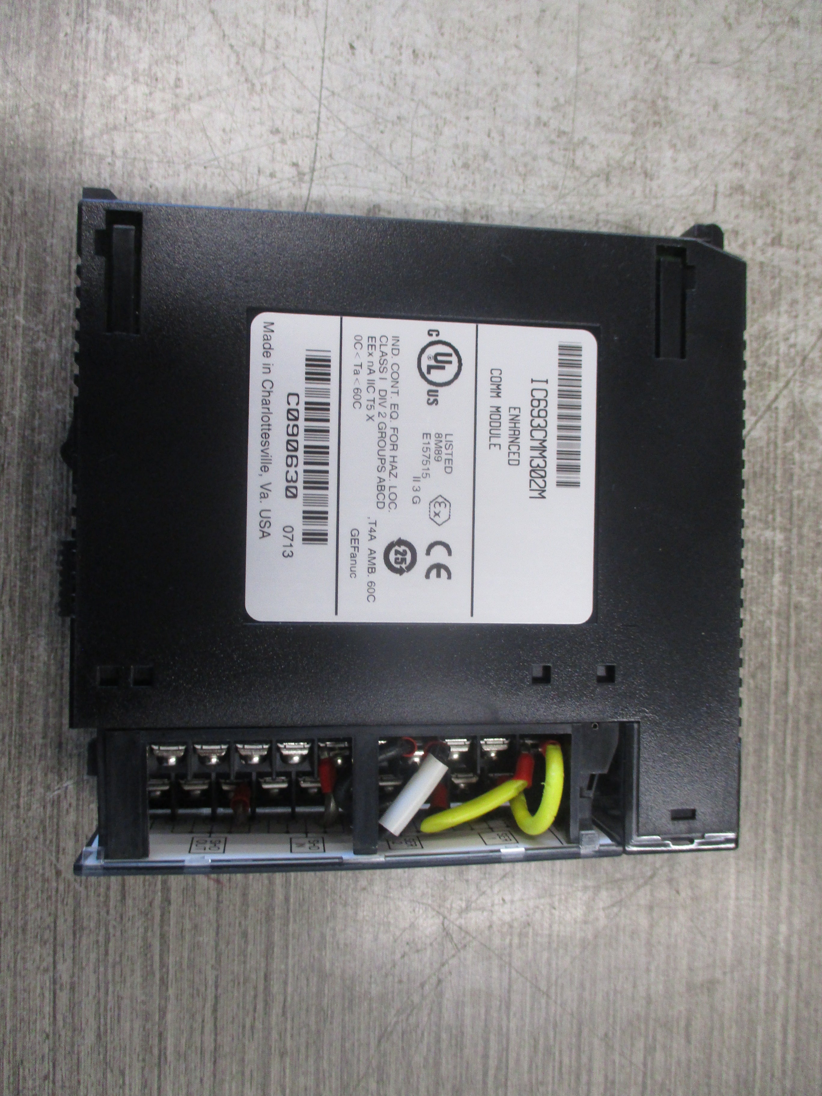 GE Fanuc Enhanced Comm. Module IC693CMM302M Used