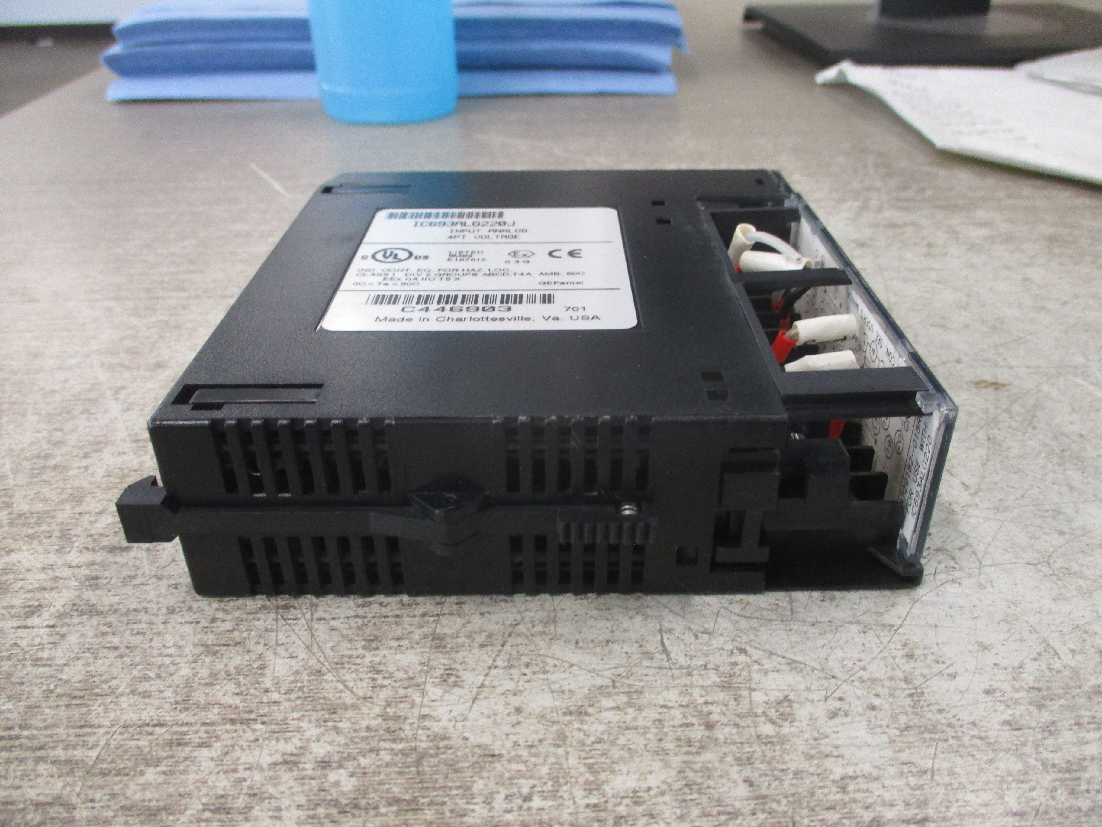 GE Fanuc Analog Input IC693ALG220J 4PT Used