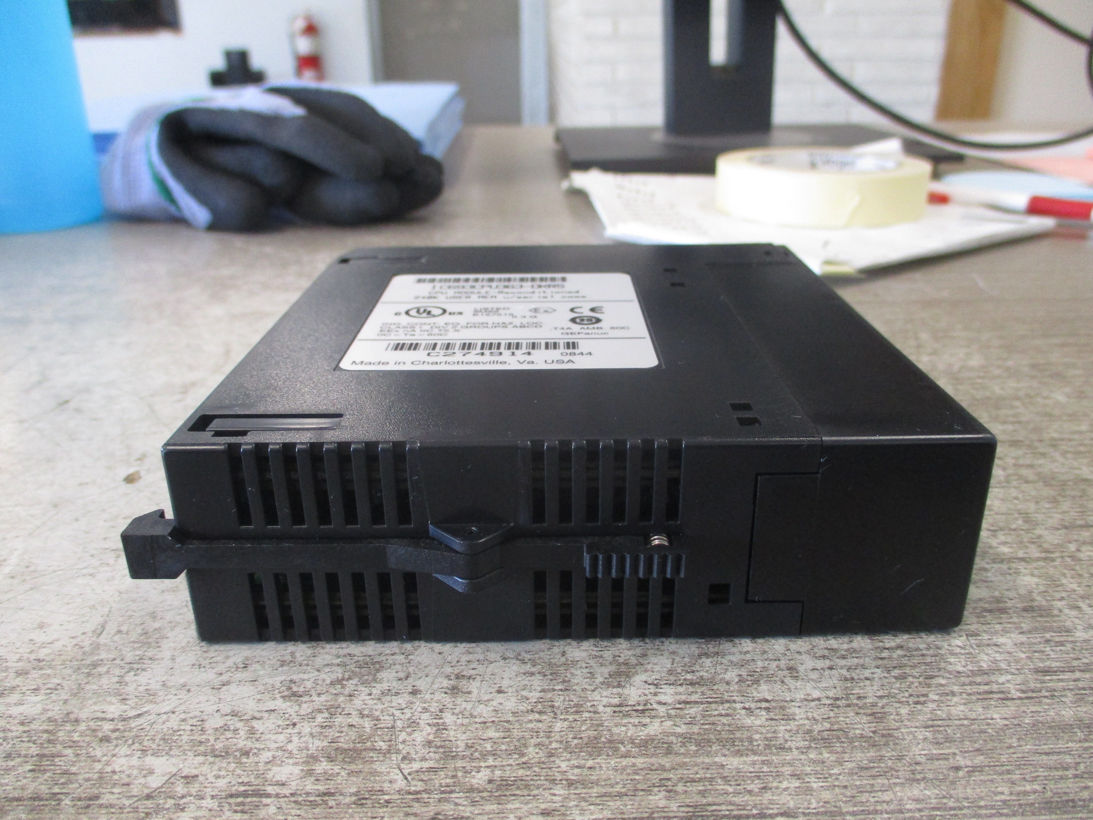 GE Fanuc CPU Module IC693CPU363-DKRS 240K User Memory Serial Comm. Used