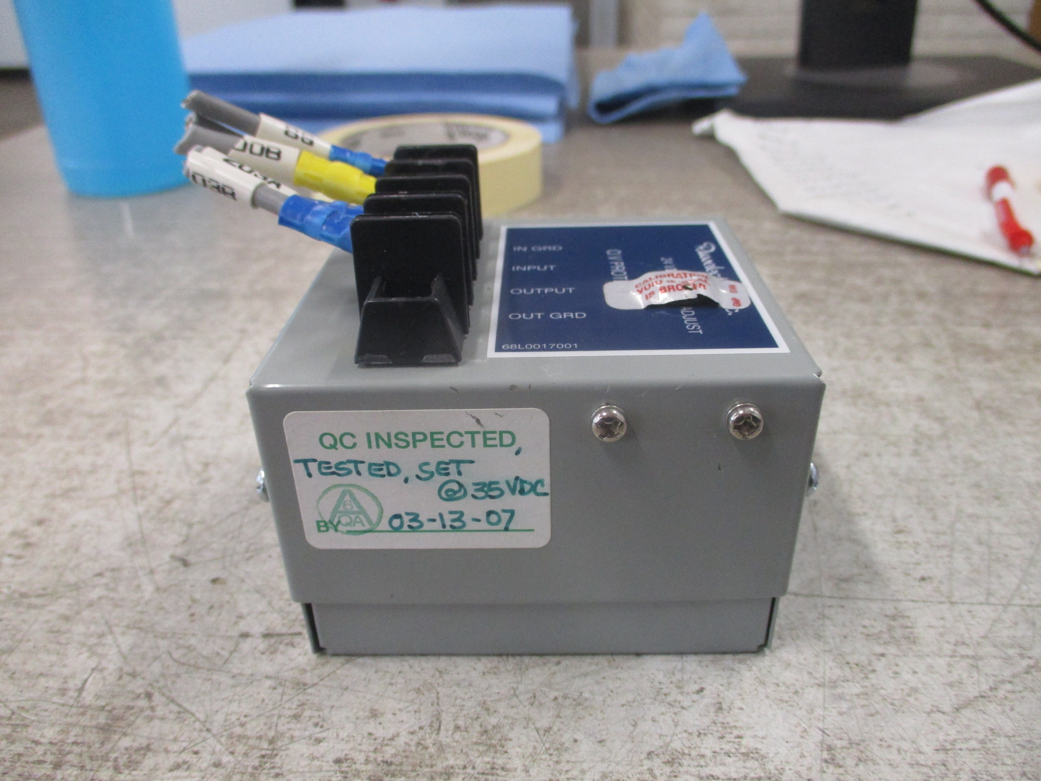 Russelectric O.V. Protector 68L0017001 24VDC Used