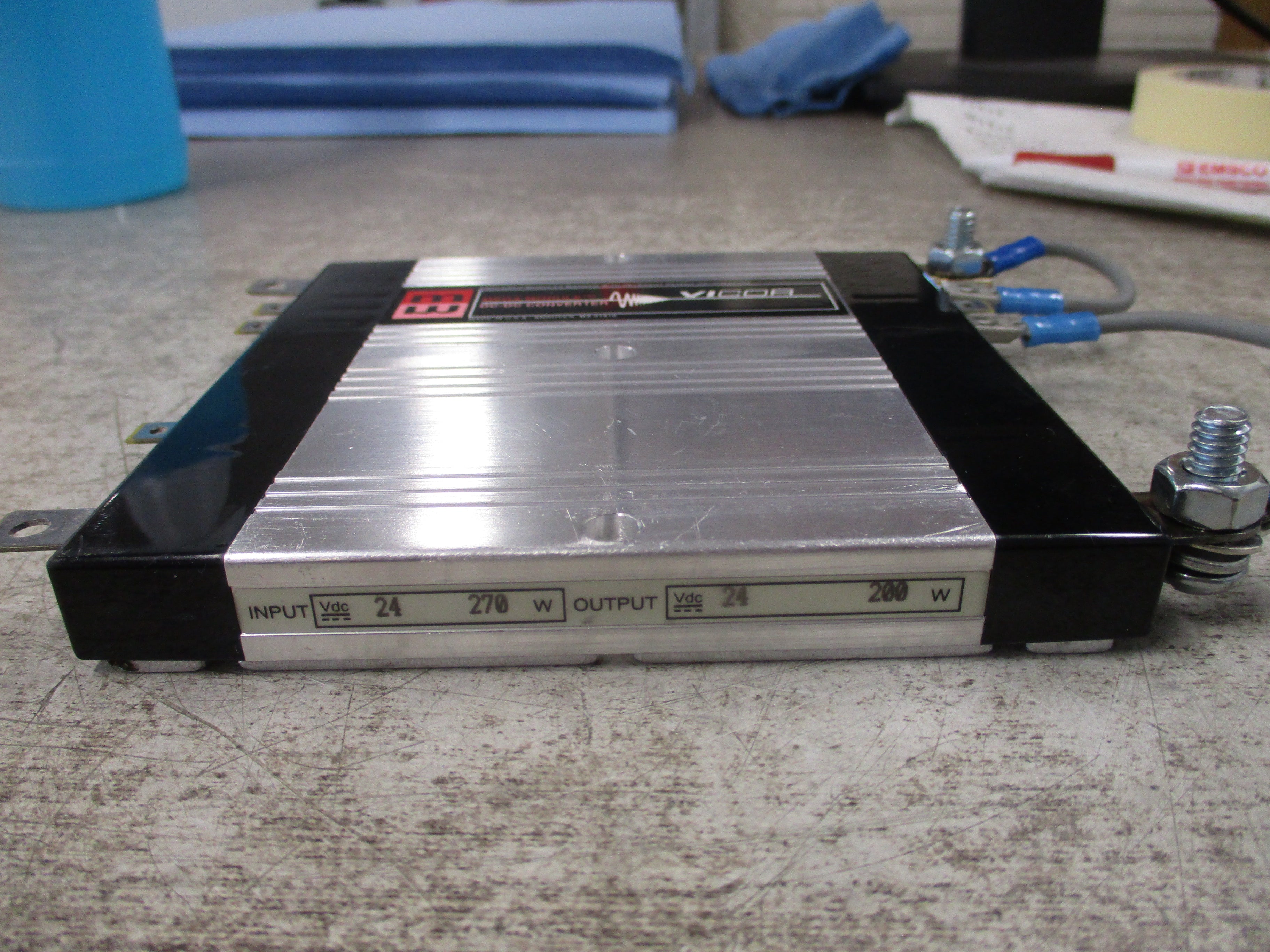 Vicor Mega Module DC-DC Converter VI-M13-CU Input: 24VDC 270W Output: 24VDC 200W