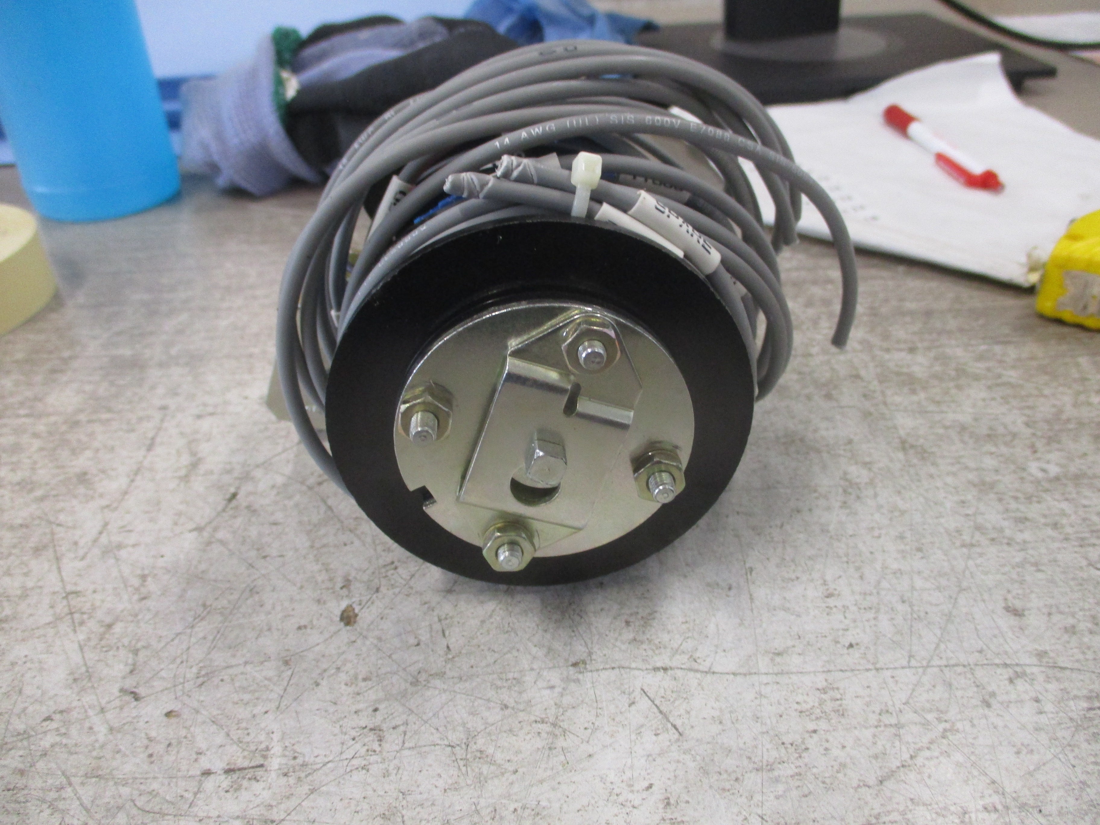 Electroswitch Series 24 Lock-Out Relay Rotary Switch 7803A 24VDC Used