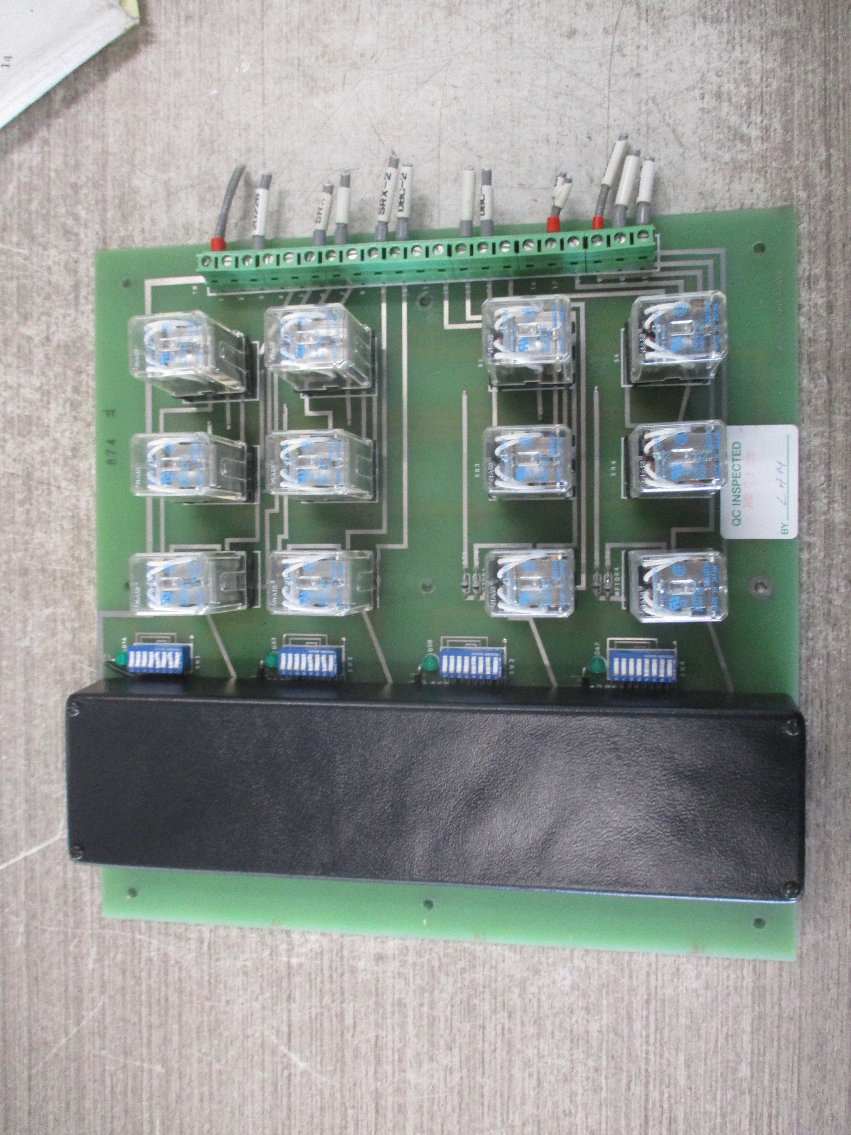 Russelectric Relay Board 1700-0555 Used