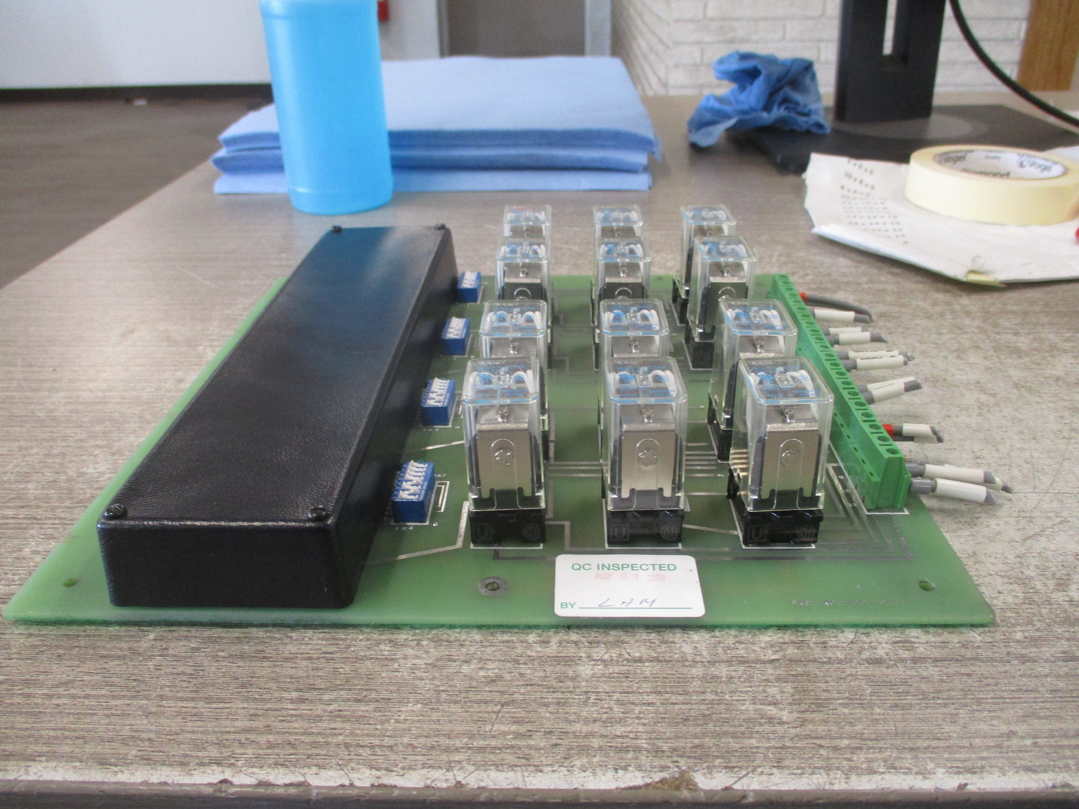 Russelectric Relay Board 1700-0555 Used