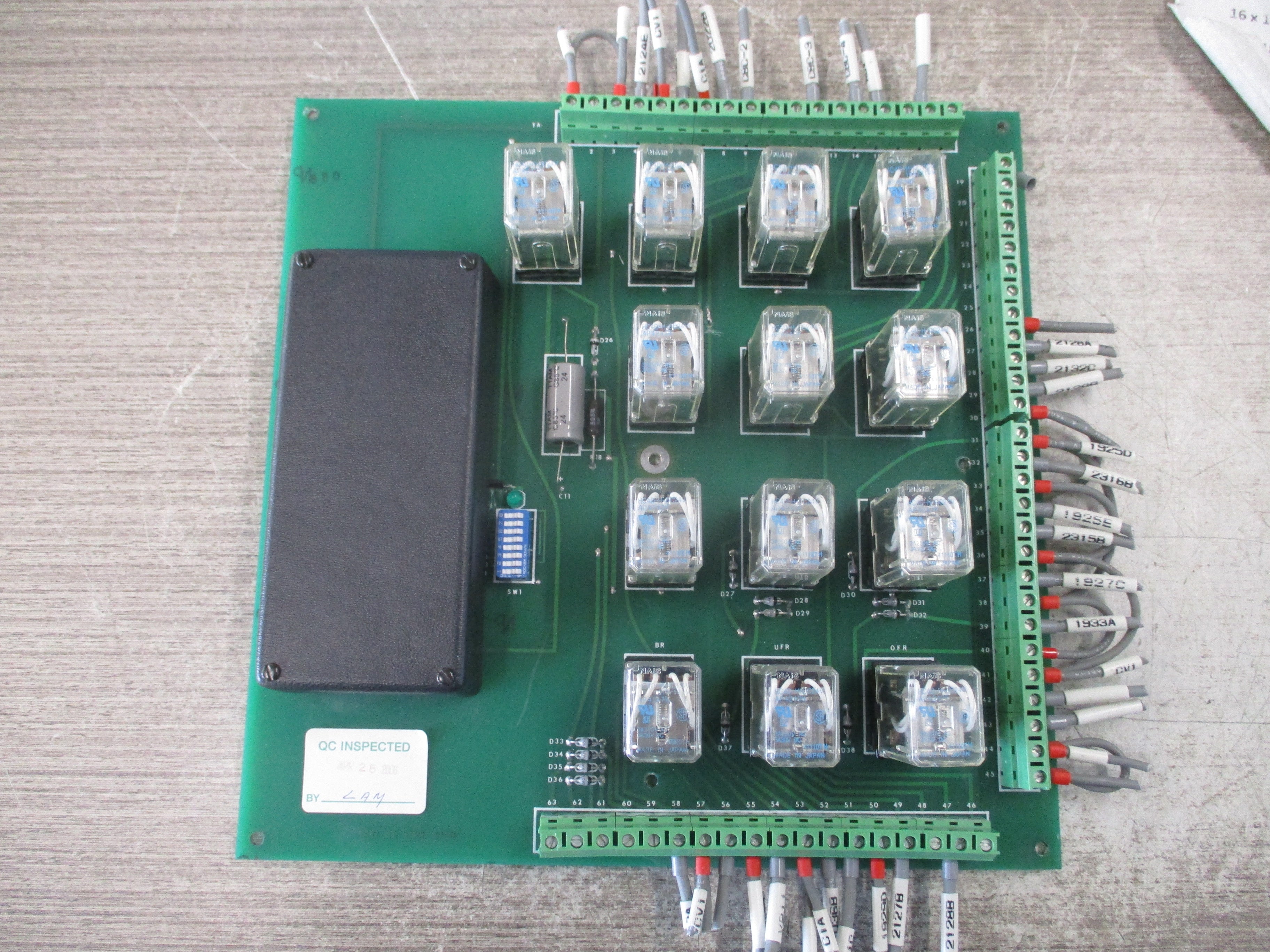 Russelectric Relay Board 1700-0550 Used