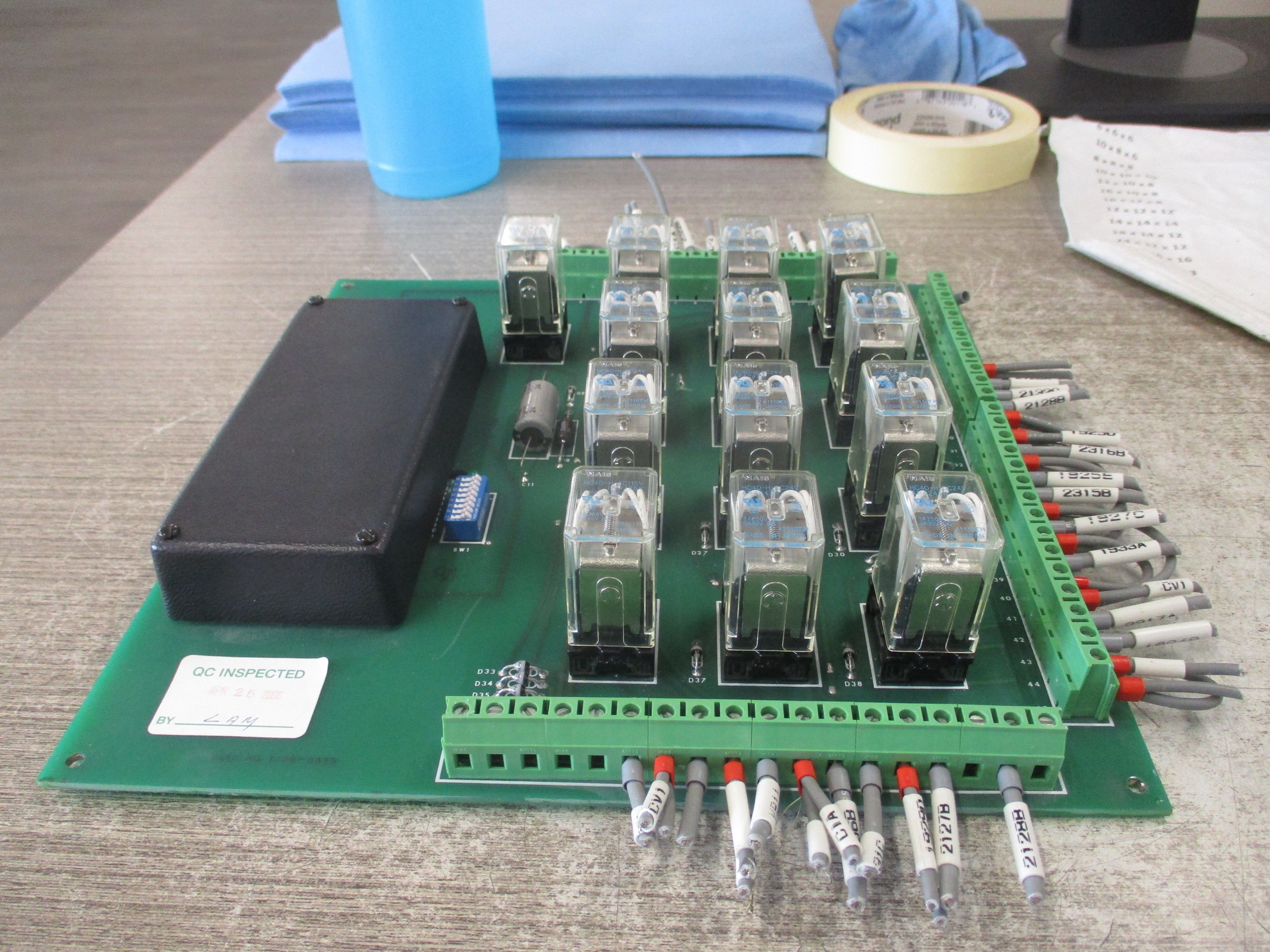 Russelectric Relay Board 1700-0550 Used