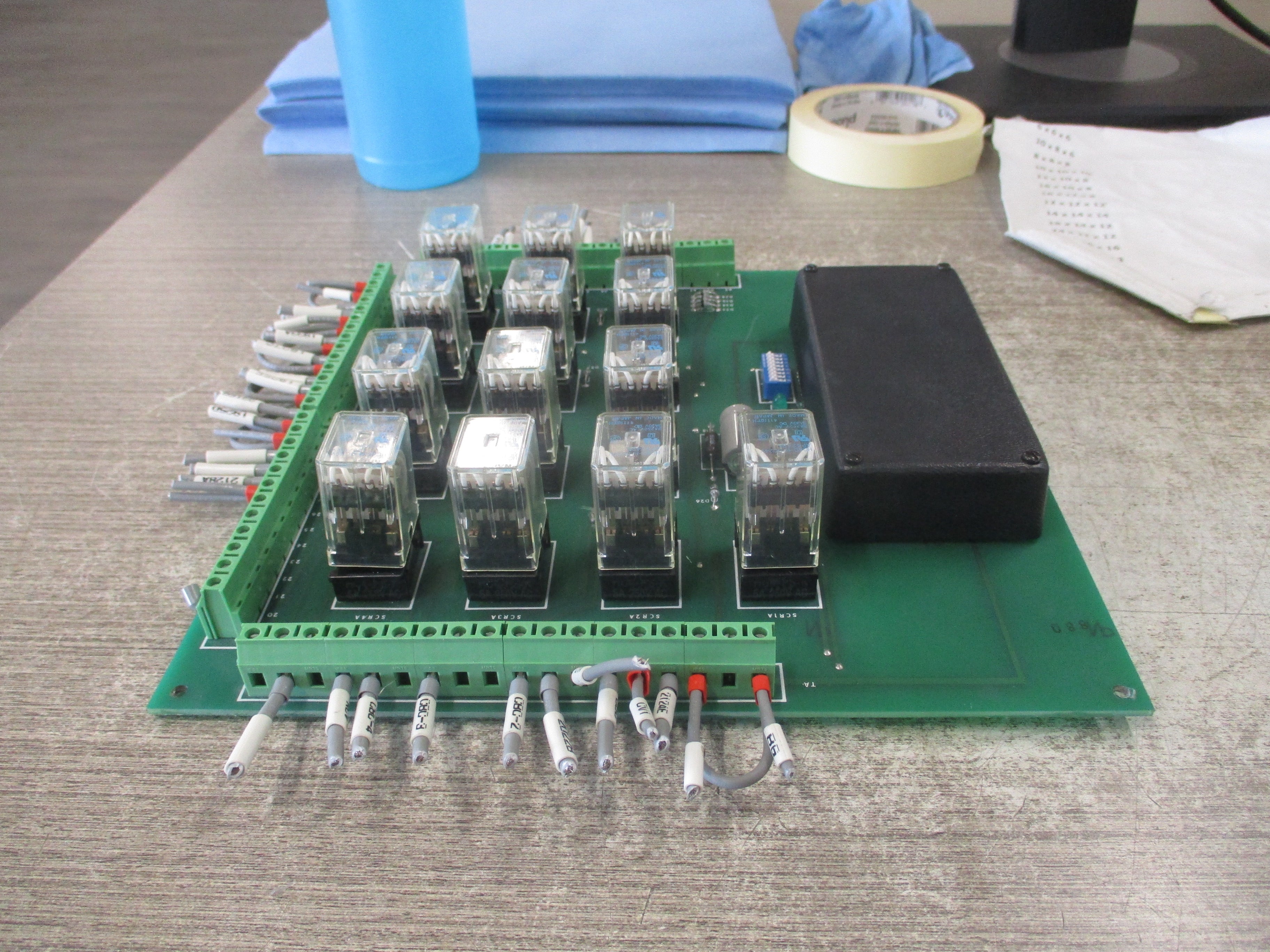 Russelectric Relay Board 1700-0550 Used