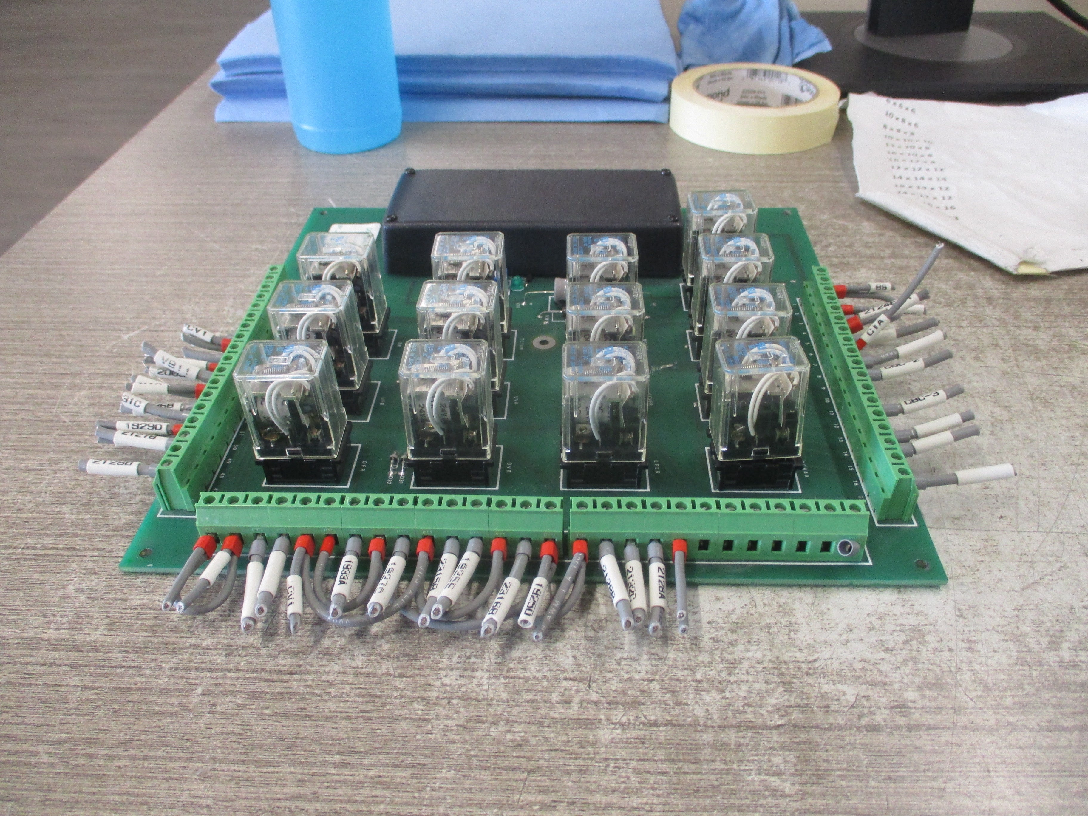 Russelectric Relay Board 1700-0550 Used