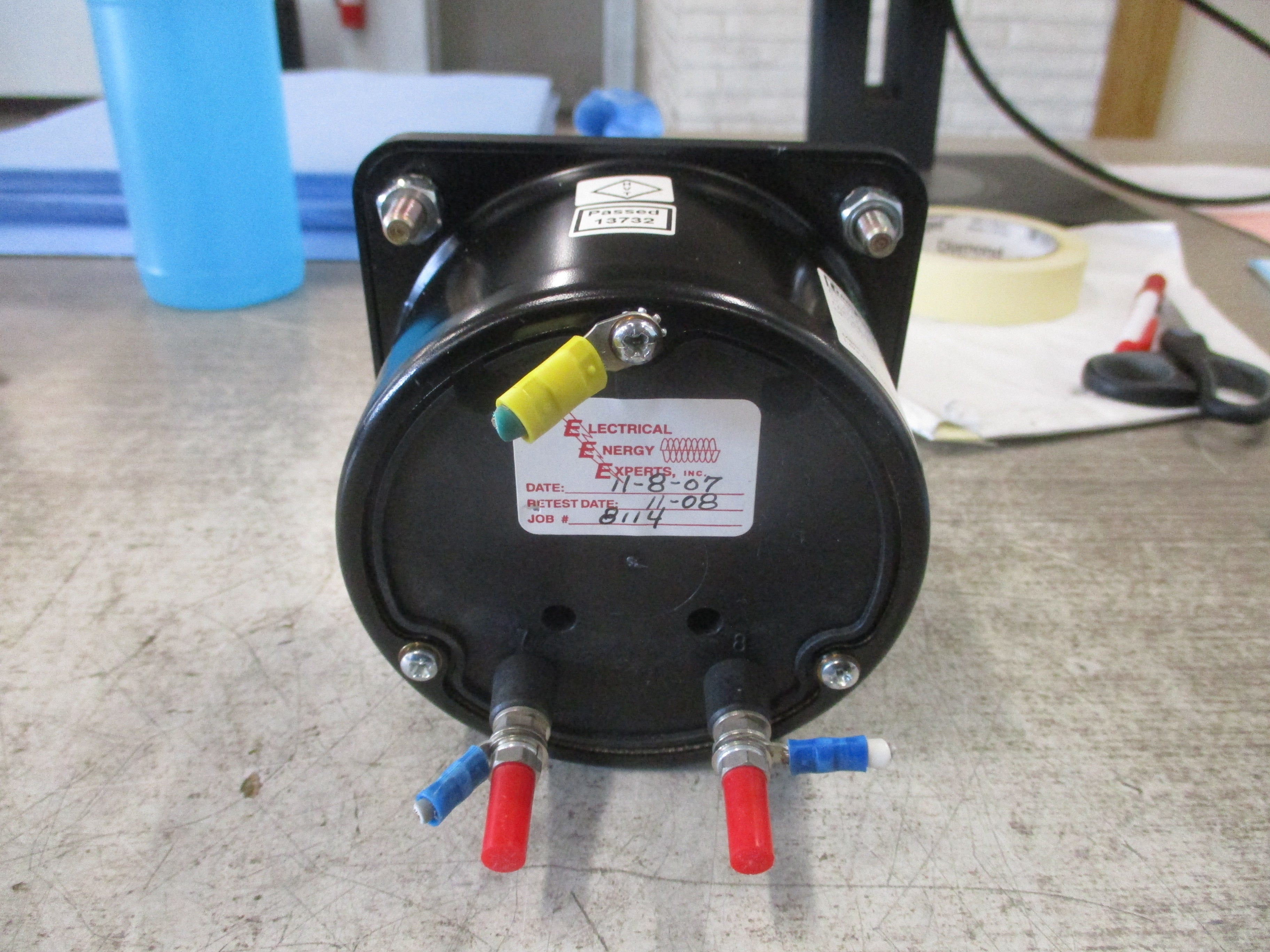 Crompton AC Voltmeter 077-05GA-PZSJ-C6-SN Range: 0-600V Used