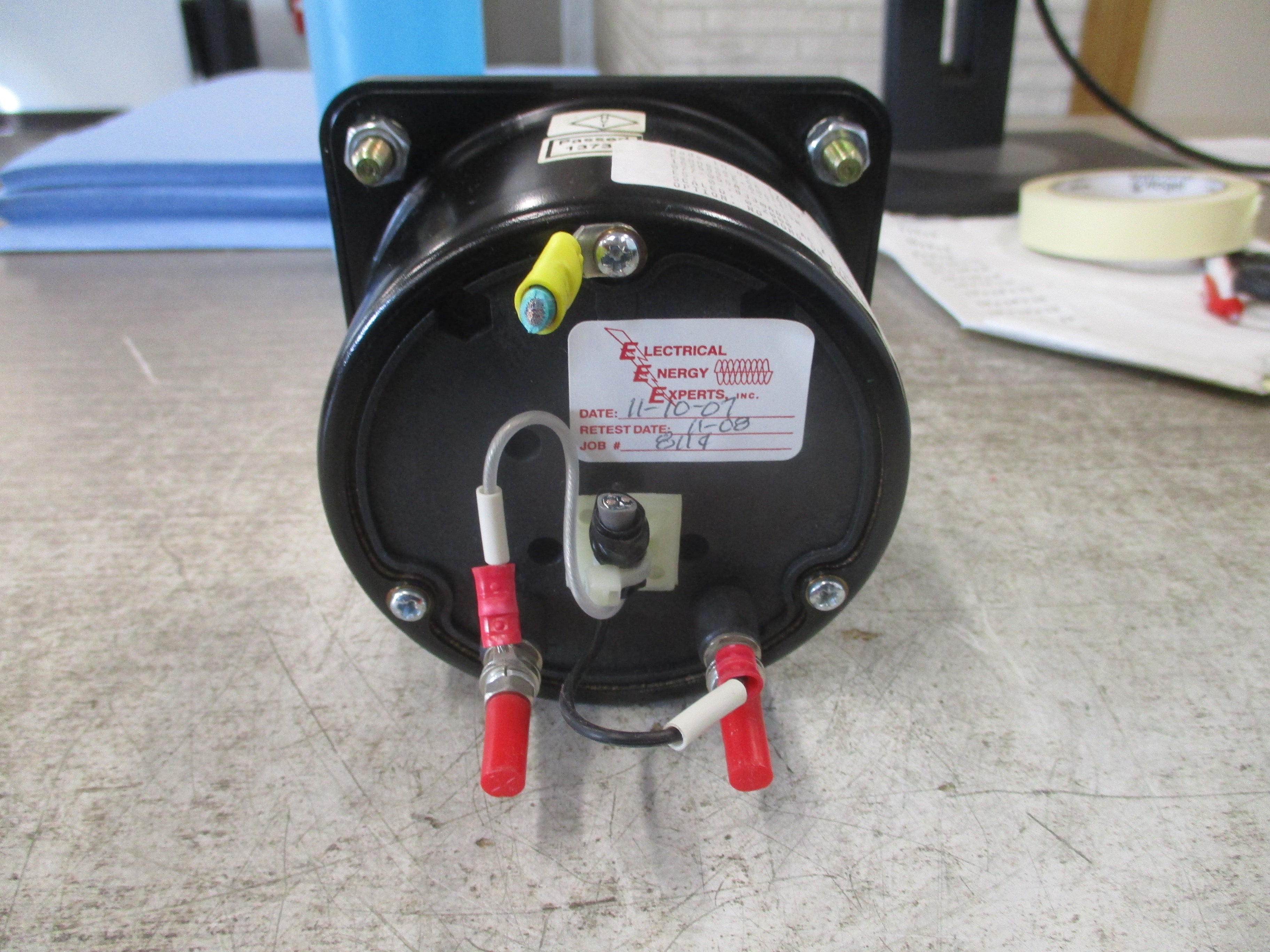 Crompton AC Kilowatt Meter 077-055A-****-SN Range: 0-2000 KW Used