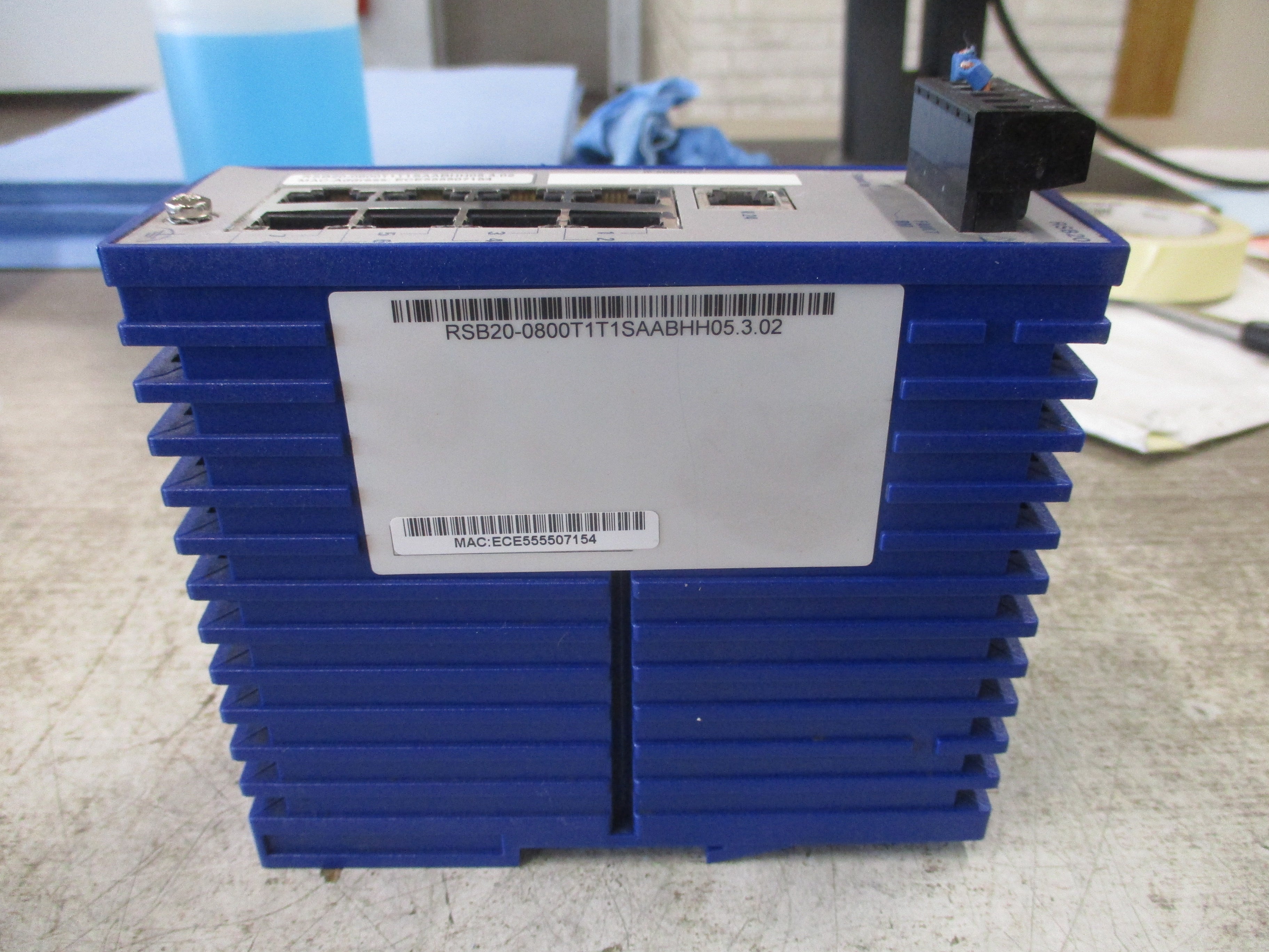 Hirschmann RSB20 Rail Switch RSB20-0800T1T1SAABHH05.3.02 8-Port 9.6-32VDC