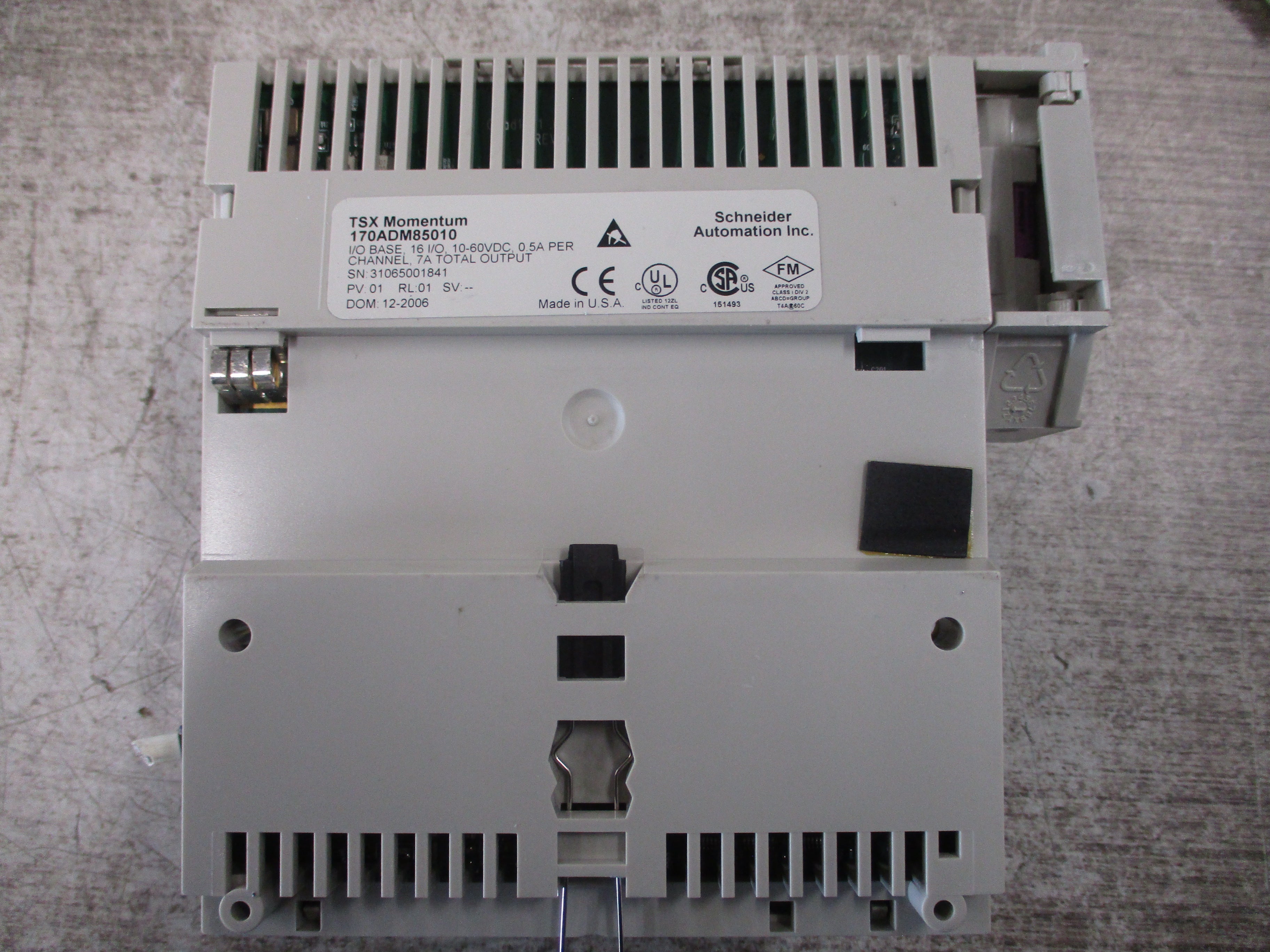 Schneider Electric TSX Momentum Processor Adapter 171CCS76000 256K