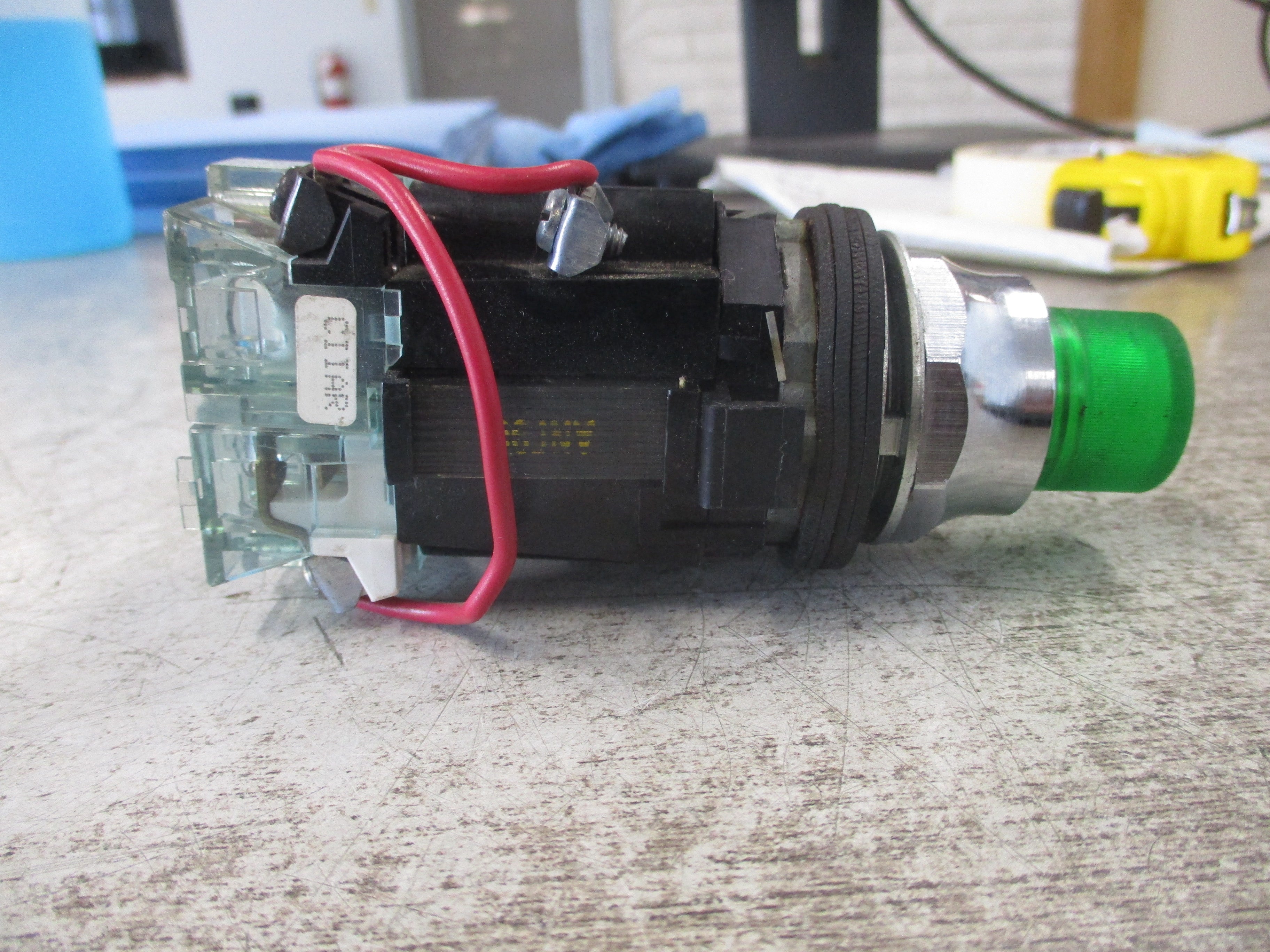 Westinghouse Illuminated Push Button PB1T3P 48V 50/60Hz Green Used