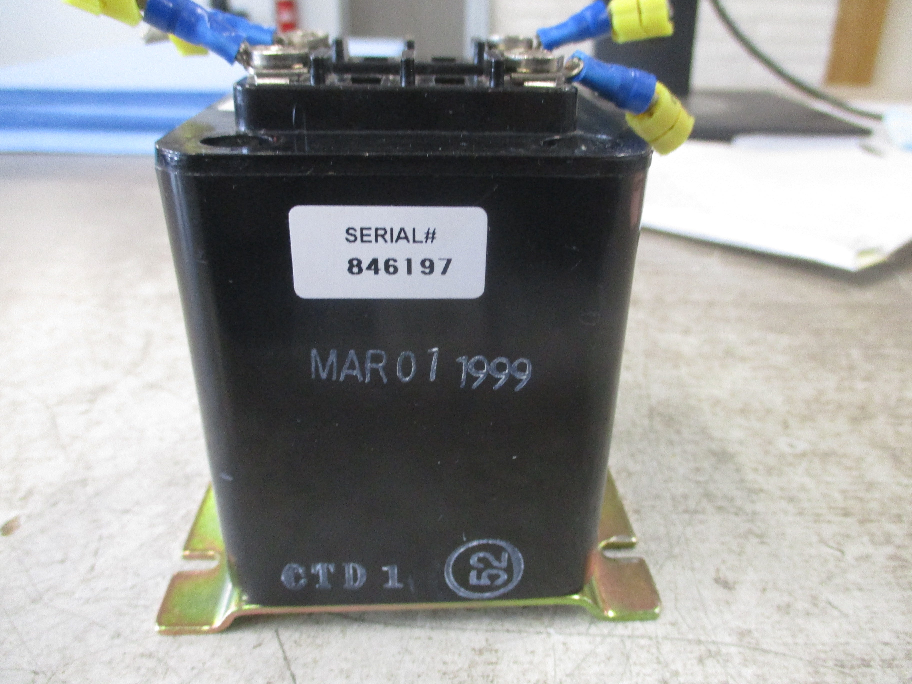 Instrument transformers Capacitor Trip Device CTD-1 330uF 120VAC 25-400Hz 10A