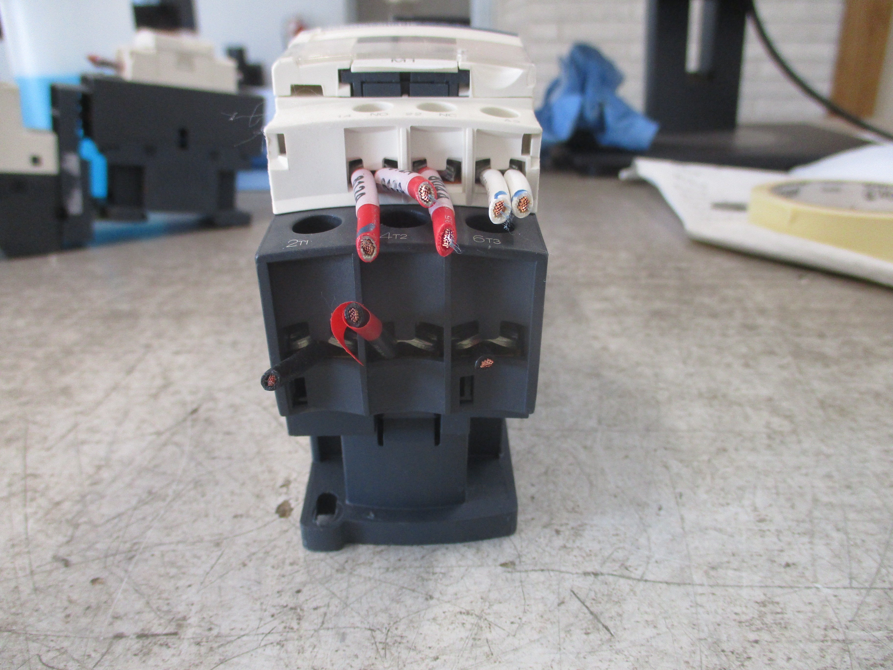 Telemecanique Starter LC1D25/GV2-P16H7 120V Coil Trip: 9-14A Used