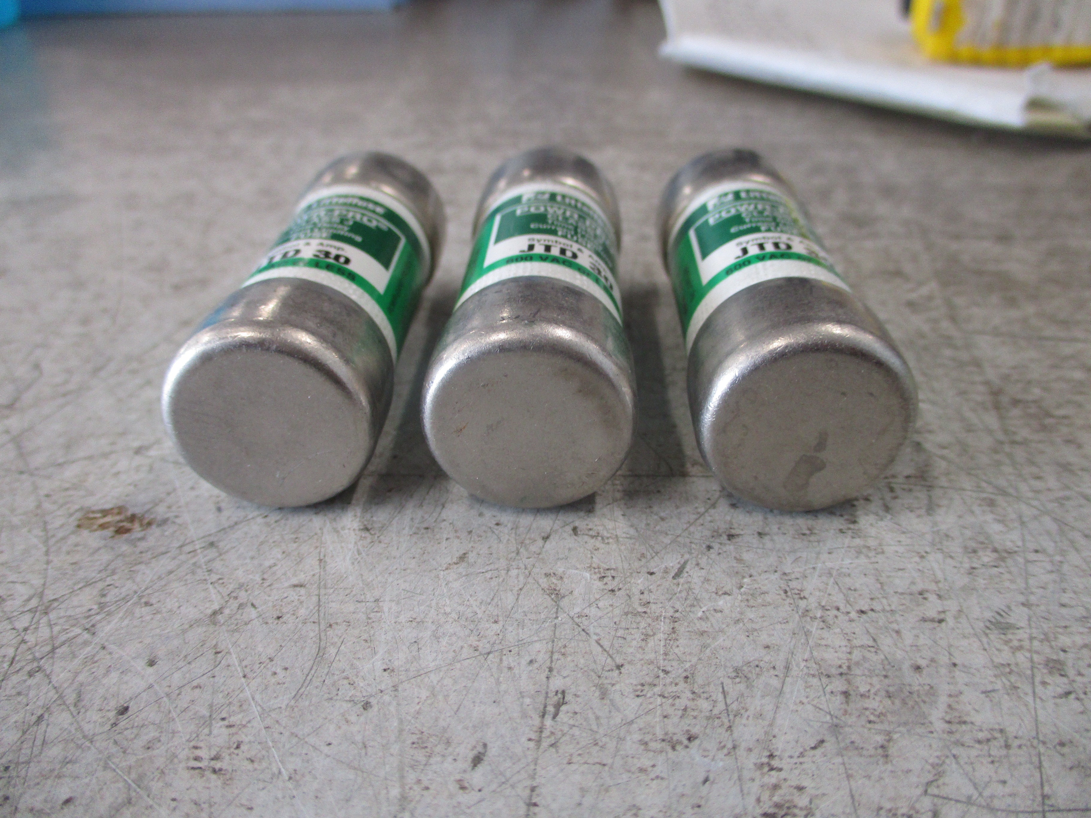 Littelfuse Powr-Pro Fuse JTD 30 600V 30A *Lot of 3* Used