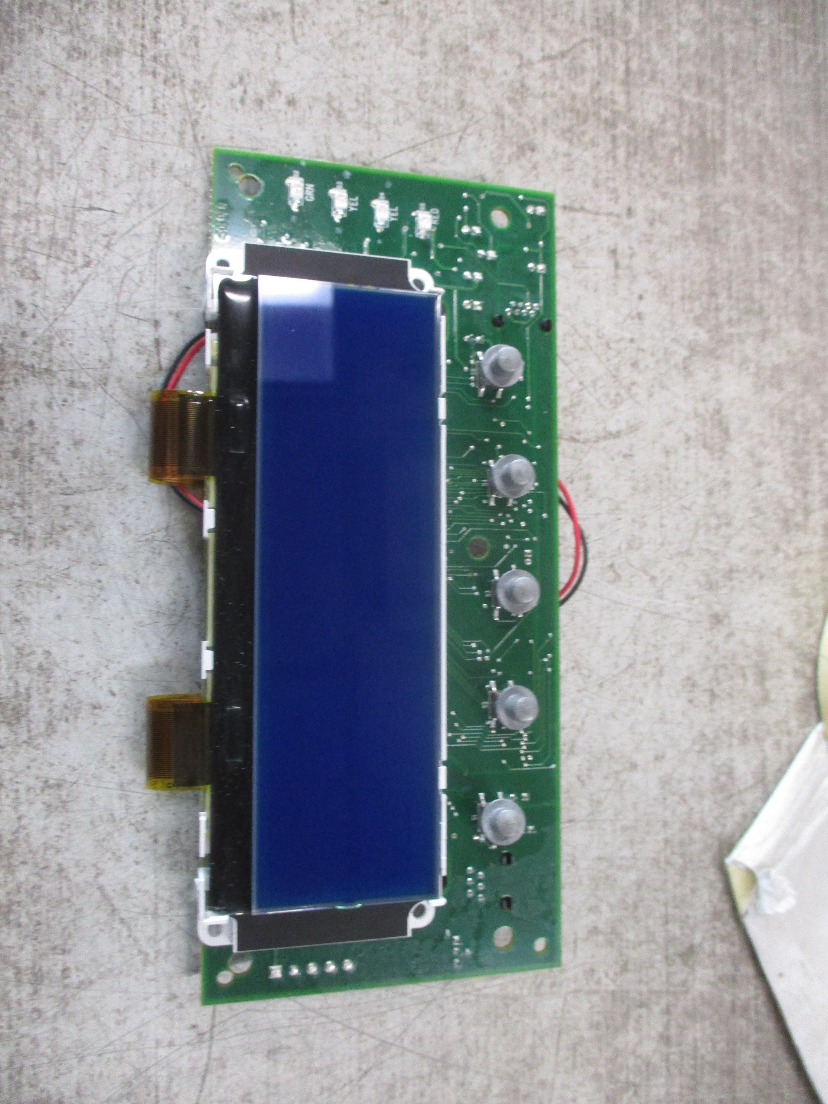 Liebert LCD Display Board 118400393 Rev. 1 Used