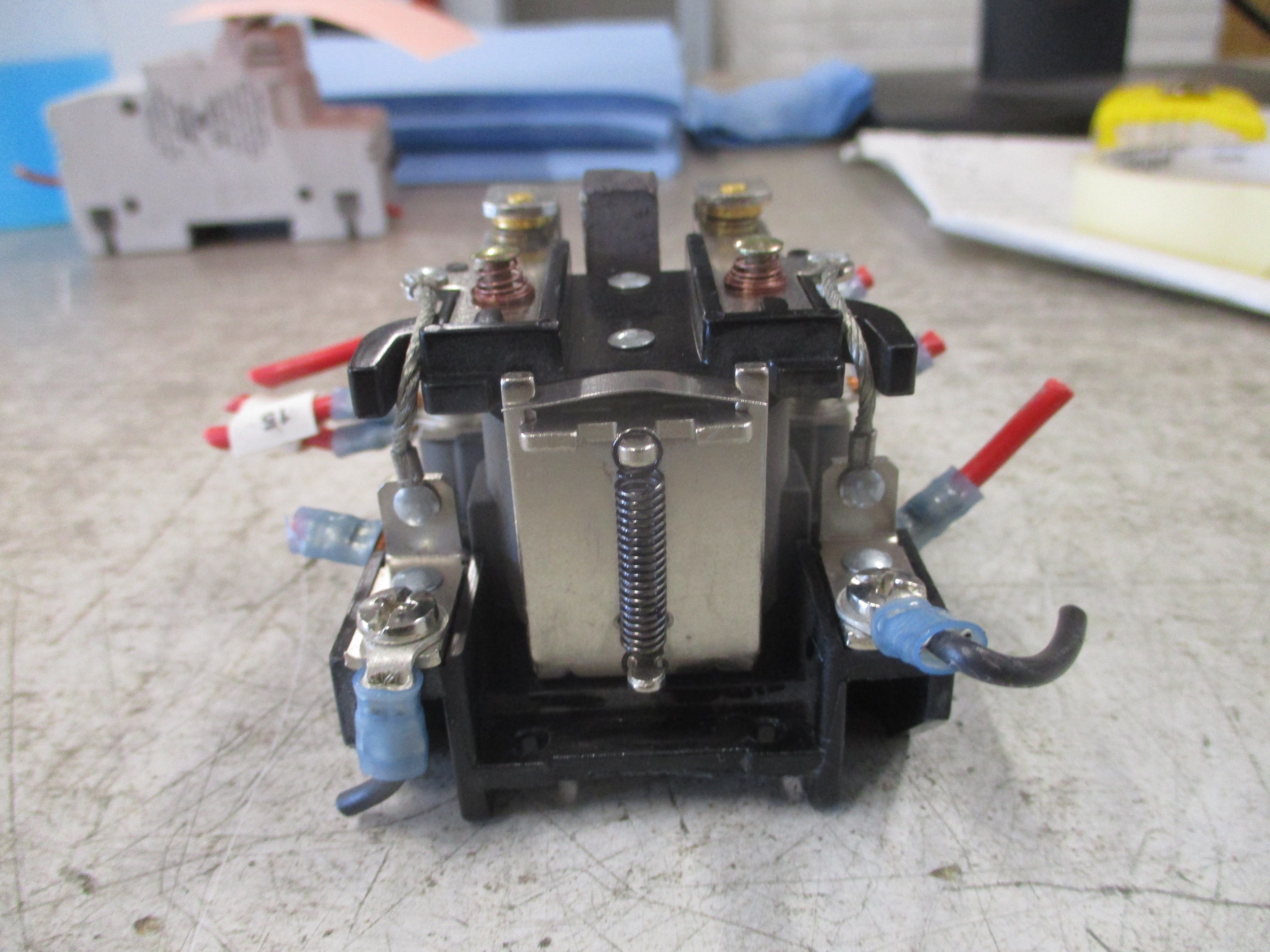 Square D Power Relay 8501CDO22V53 Ser. C 24VDC Coil Used