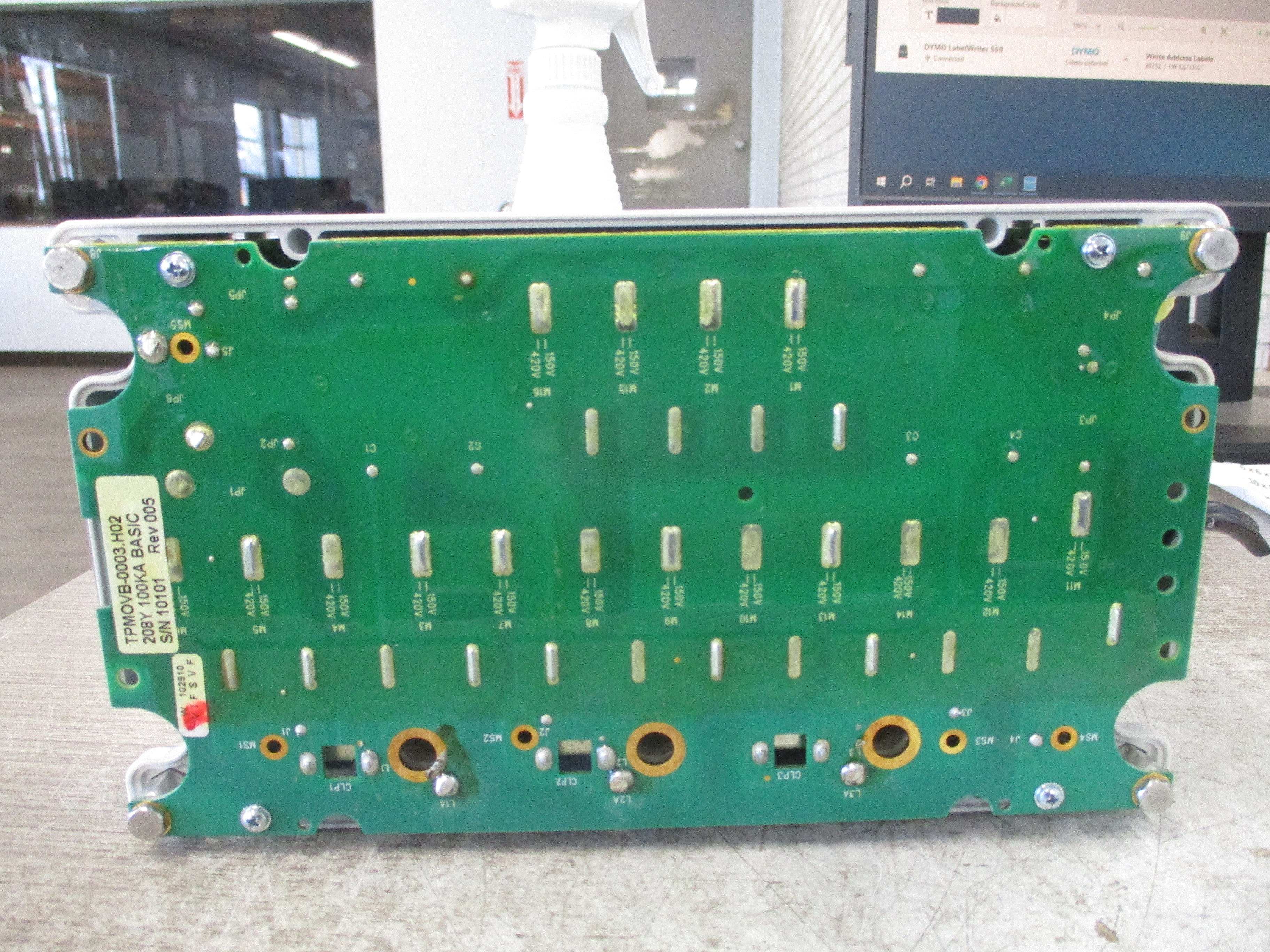 Eaton SPD Series Surge Protective Device SPD100208Y1C 120/208V 60Hz