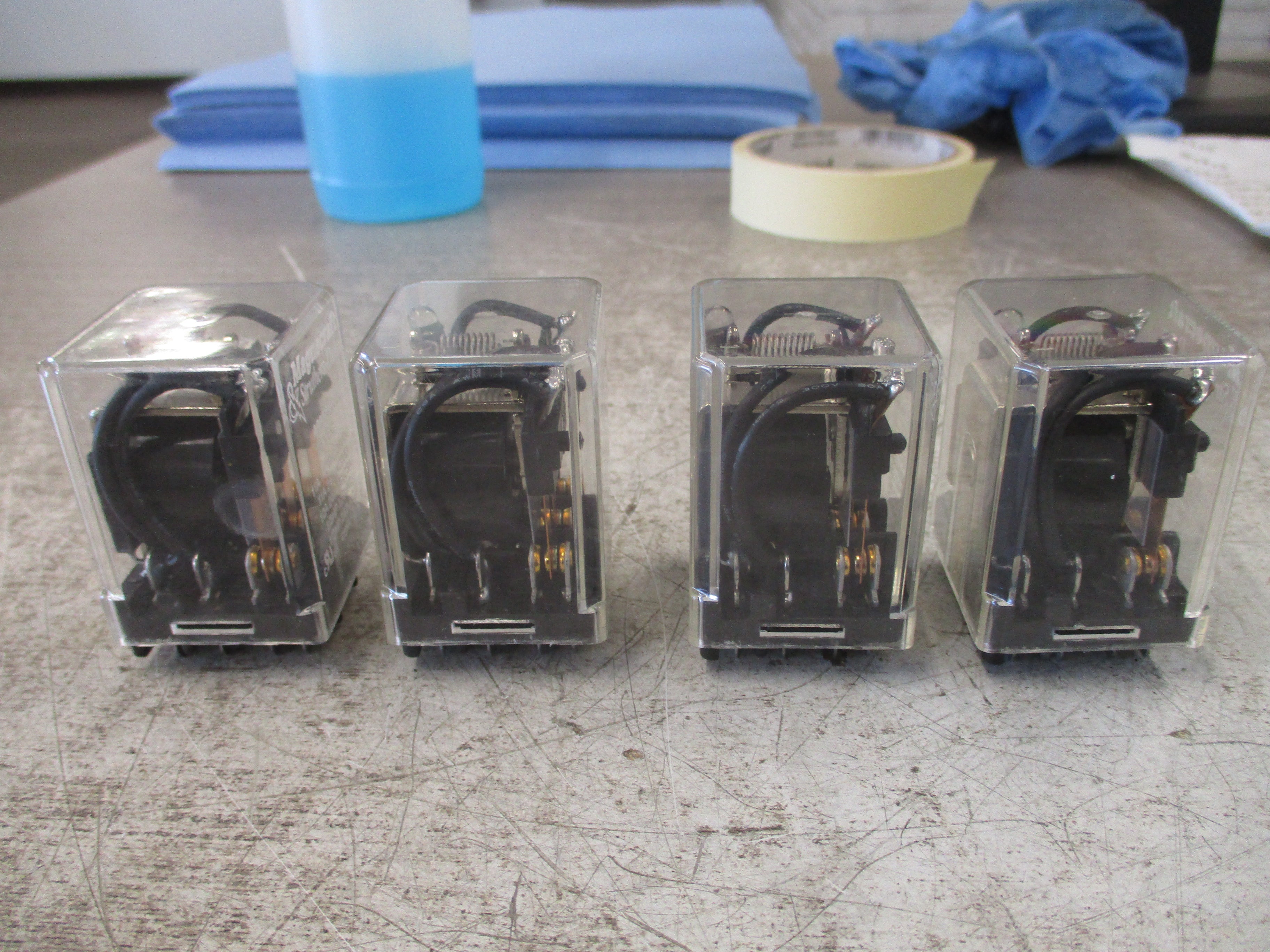 Magnecraft Struthers-Dunn Relay A283XCXCL 24VDC Coil *Lot of 4* Used