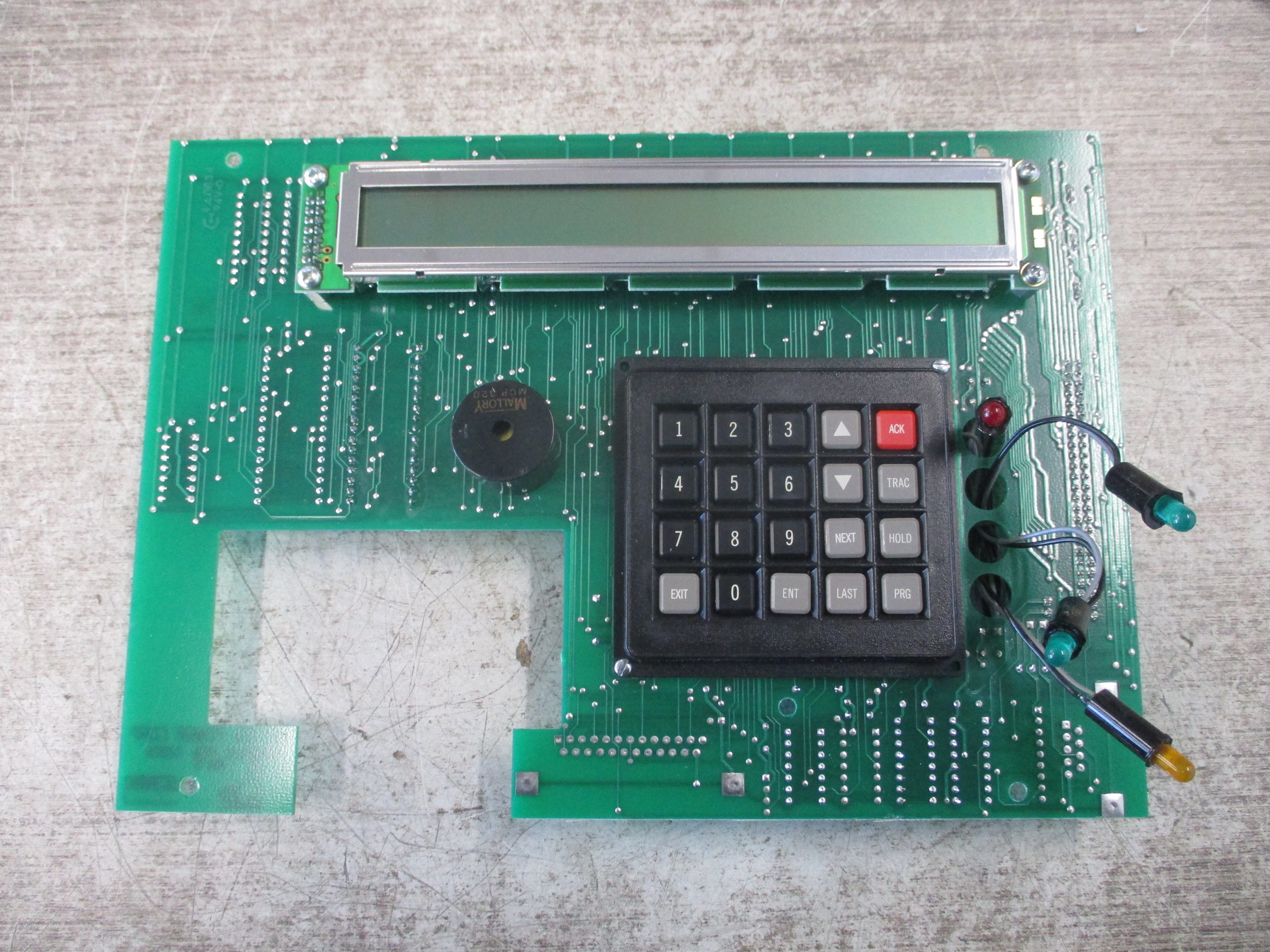 United Power Display PCB 10004 Rev. 3 Used