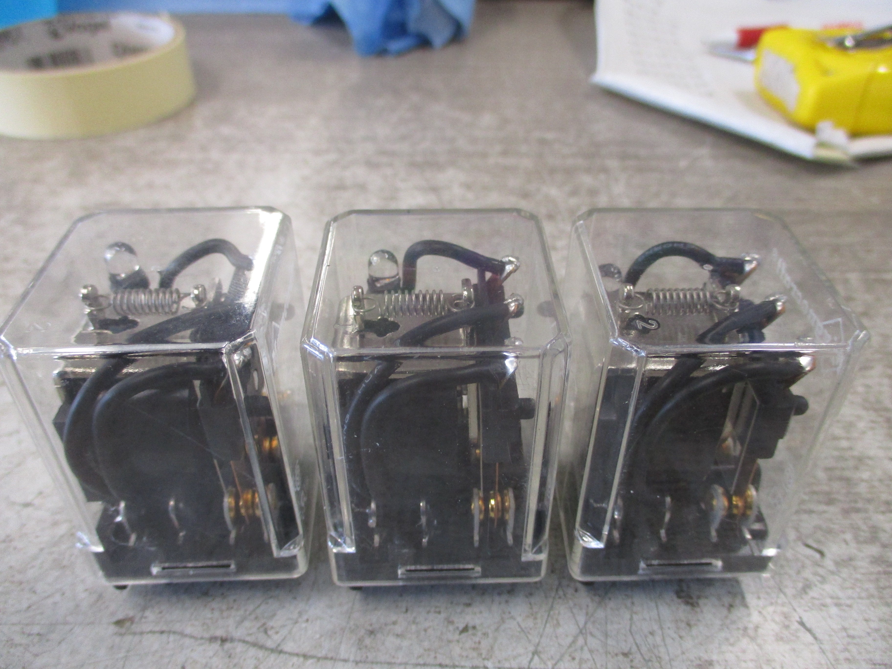 Magnecraft Relay A283XCX293 24VDC Coil *Lot of 3* Used
