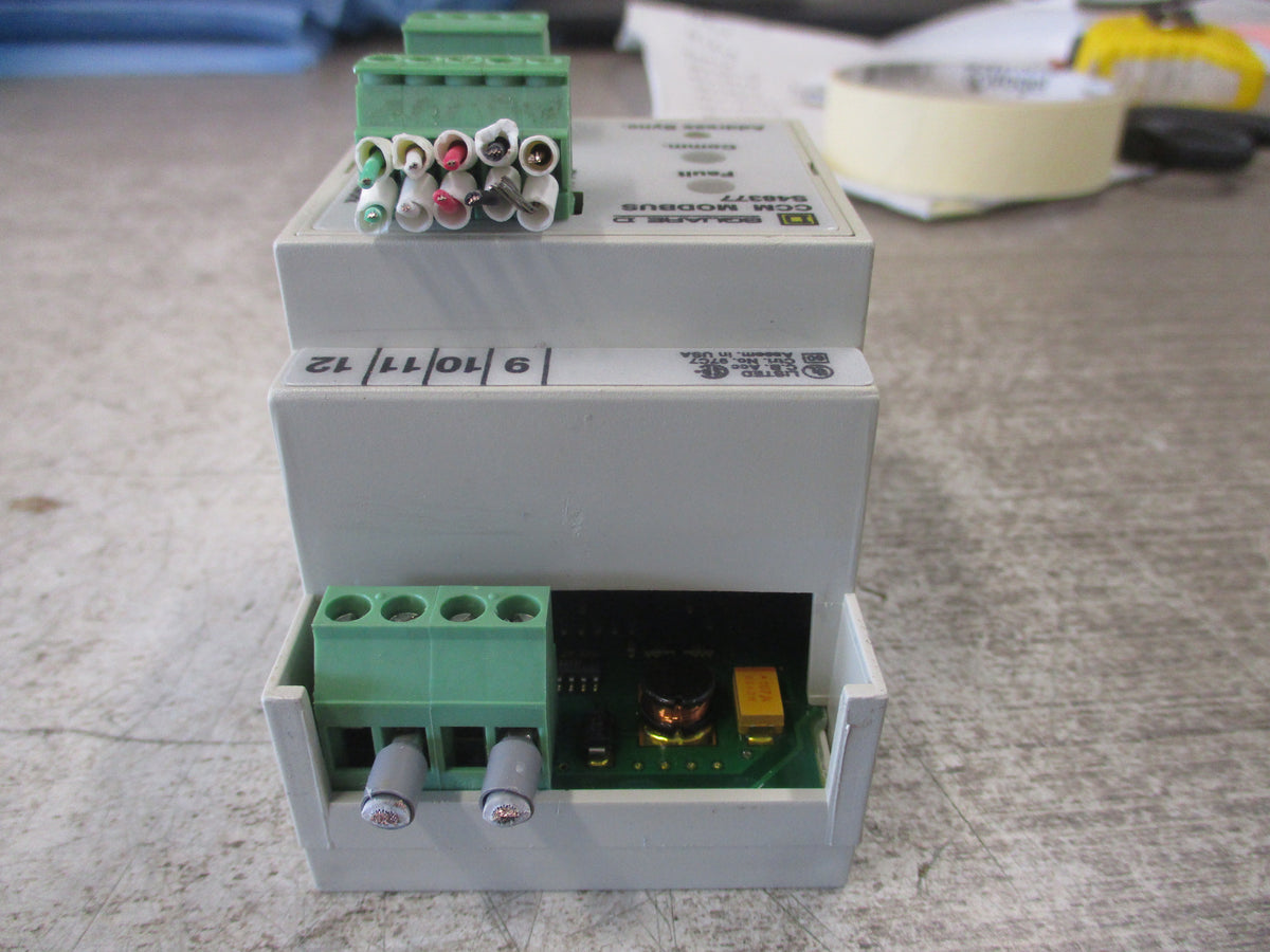 Square D CCM Modbus Module S48377 *Missing (1) Terminal Cover* Used