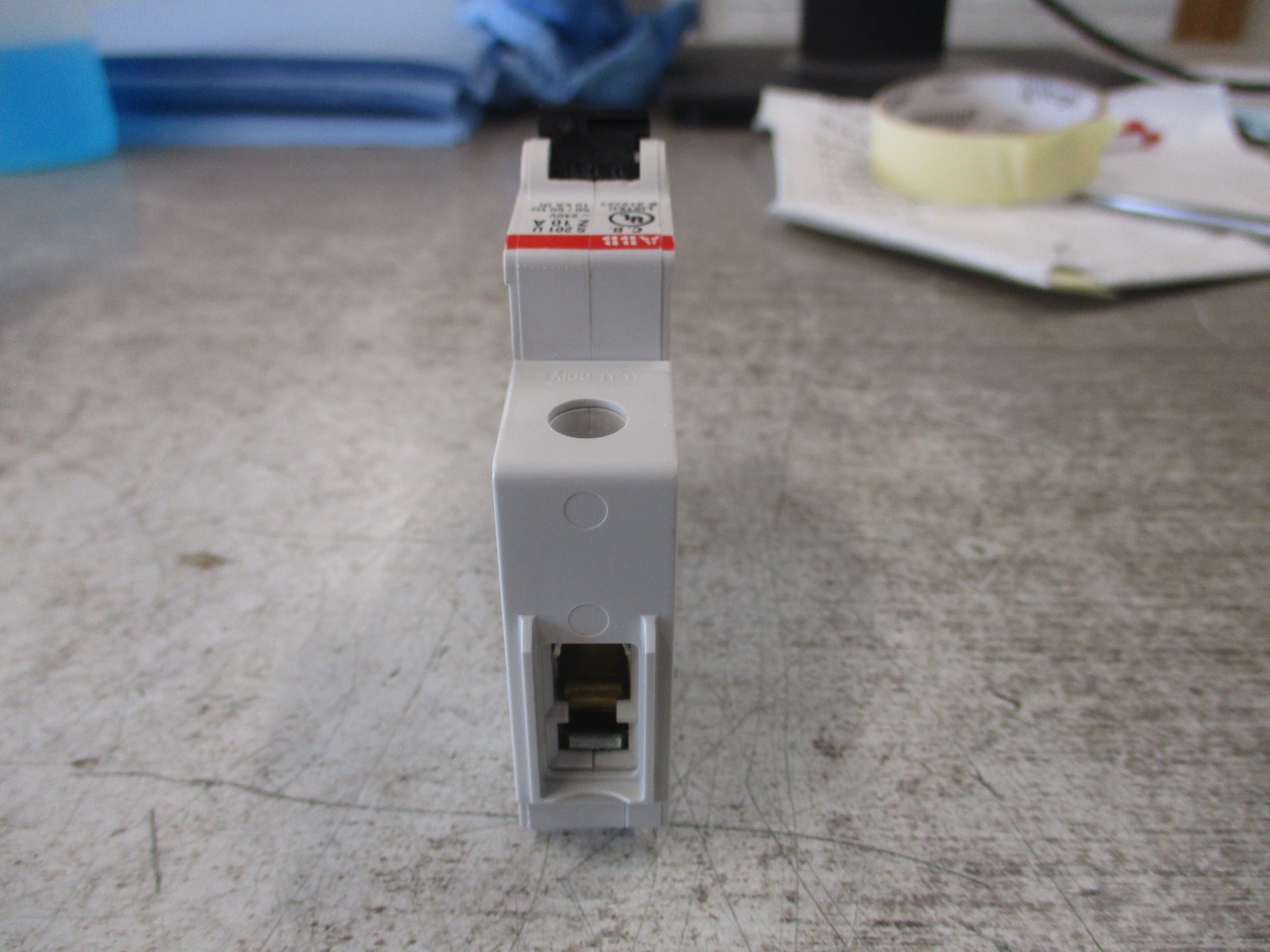 ABB Circuit Breaker S201U-Z10 10A 240V 1P Used