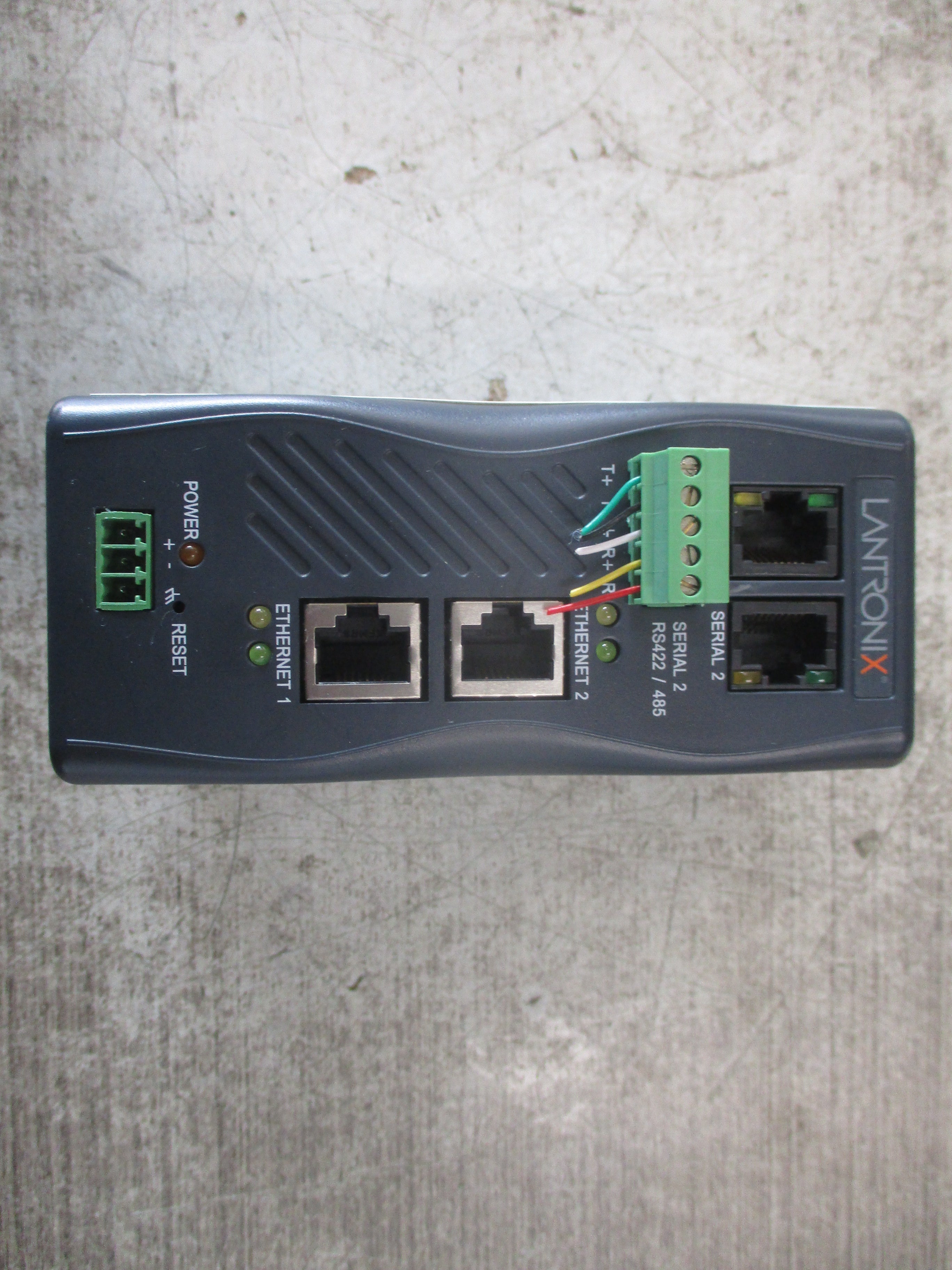 Lantronix xPress DR+ Serial-to-Ethernet Device Server 310-546-R Rev. E 2.3W Used