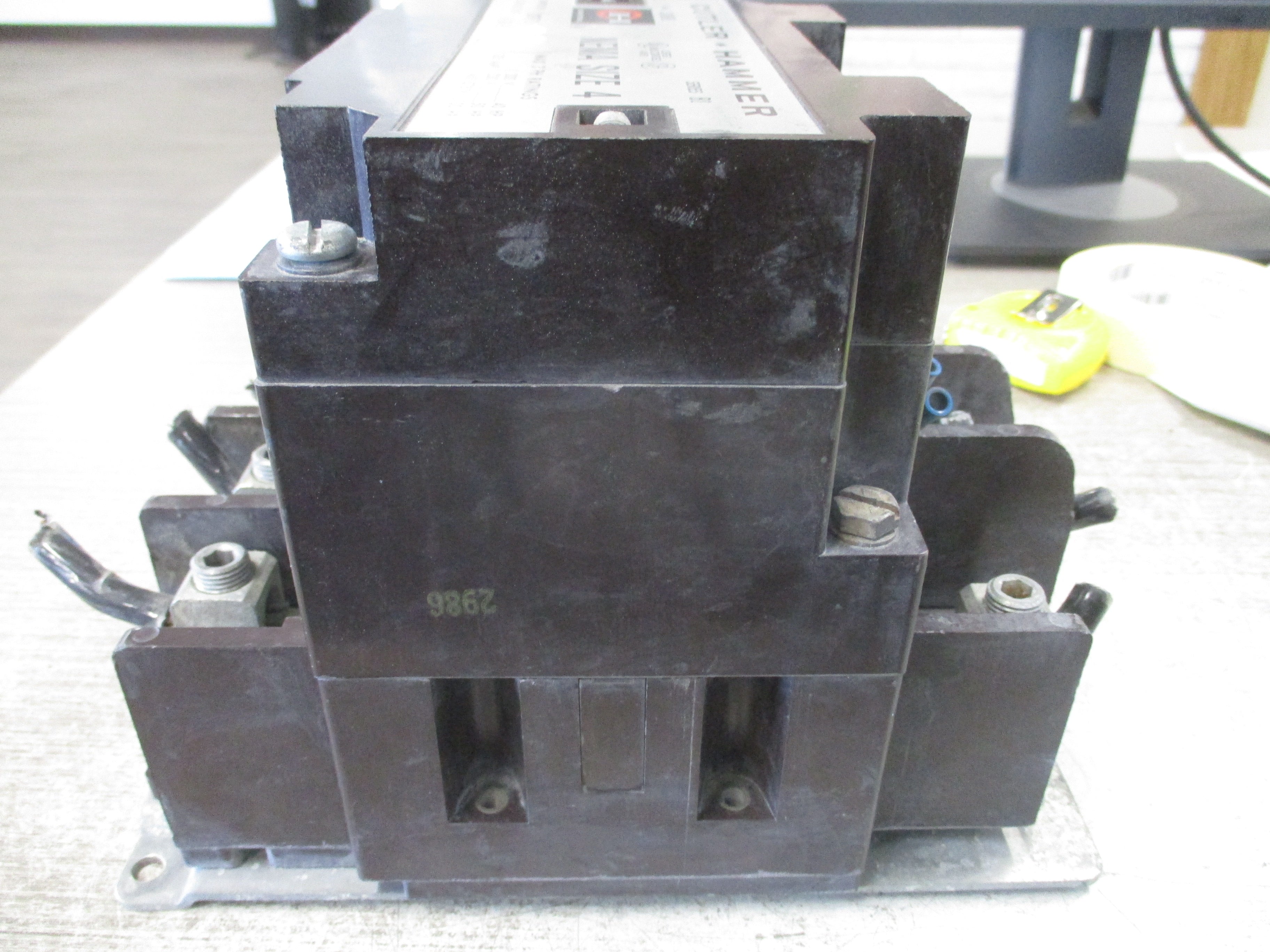 Cutler-Hammer Size 4 Contactor C10FN3 Ser. B1 120V Coil 135A Used