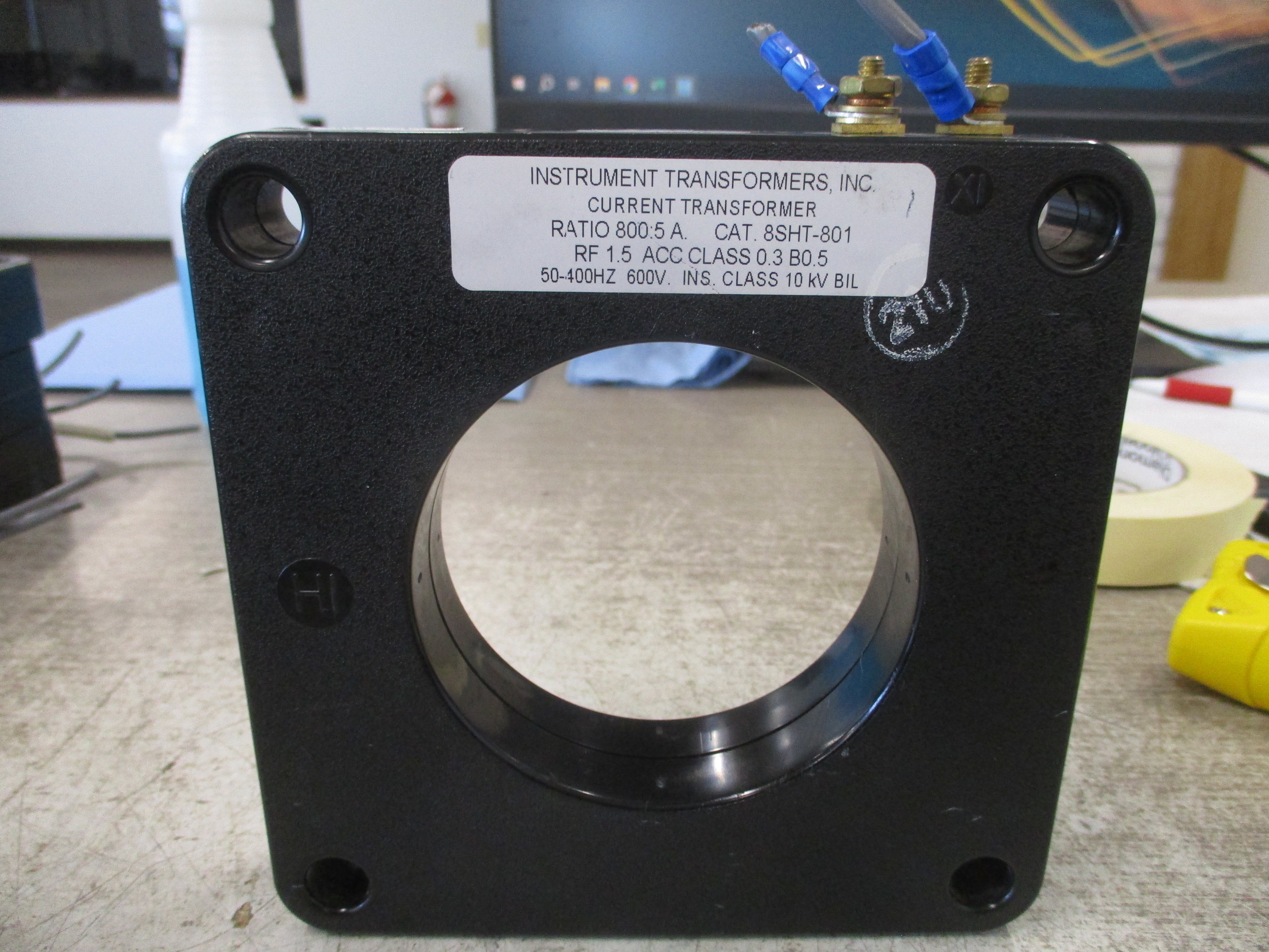 Instrument Transformers Current Transformer 8SHT-801 Ratio 800:5A 600V 50-400Hz