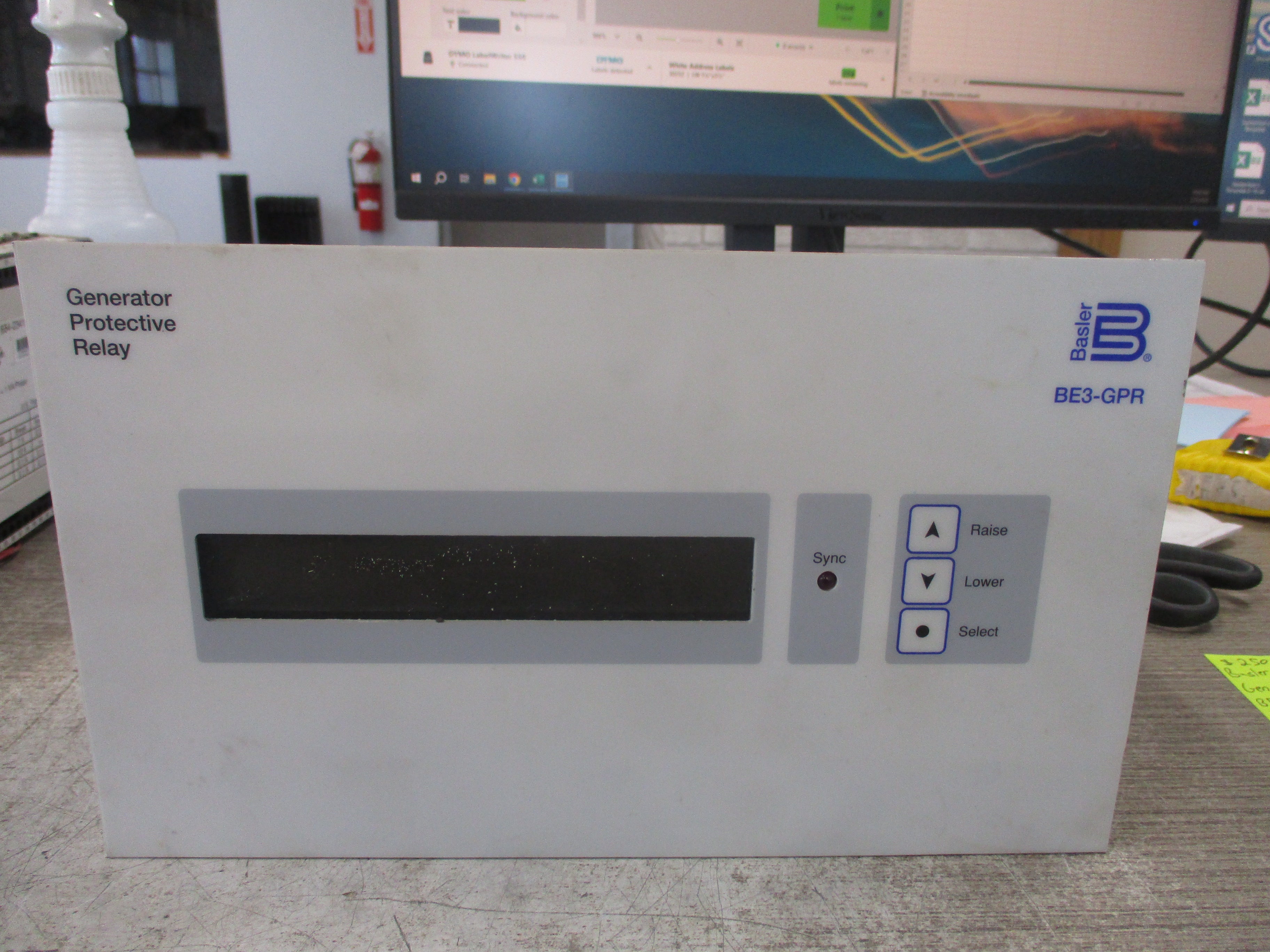 Basler Generator Protective Relay BF3-GPR-P1B0NF Power: 12-24VDC