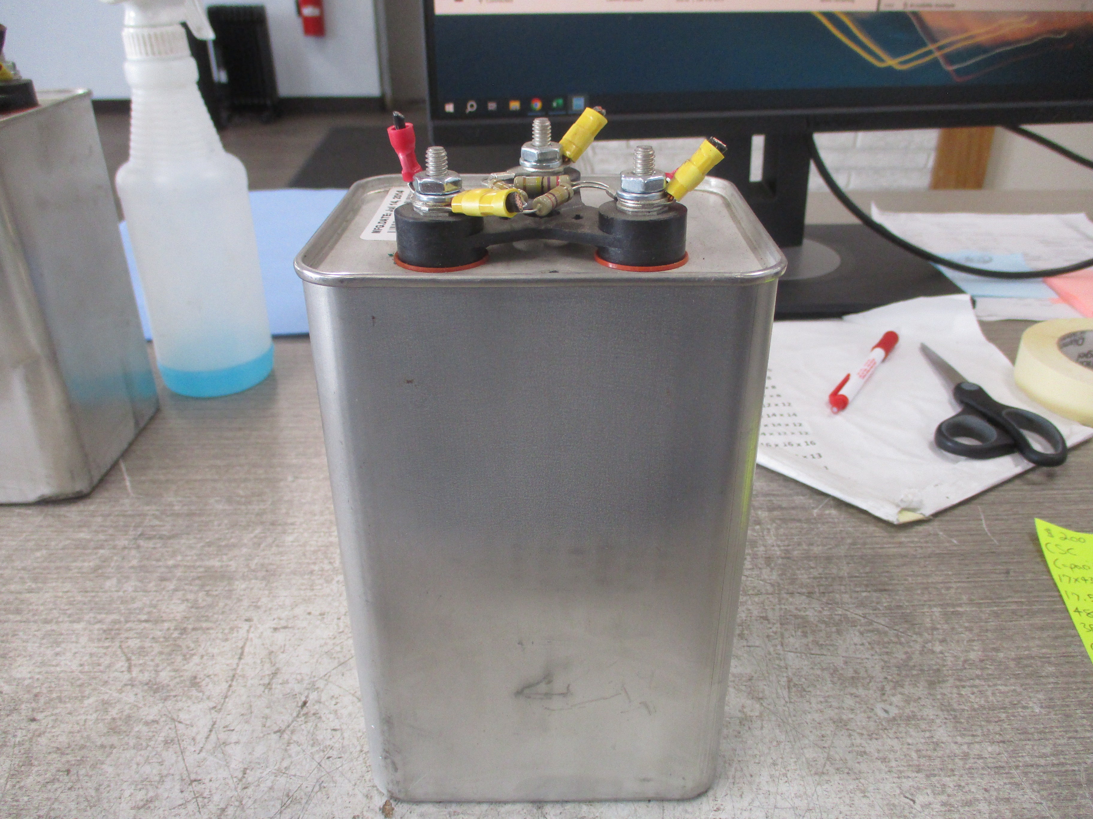 CSC Capacitor 17X43PCDMF 17.5 KVar 480V 3Ph 60Hz Used