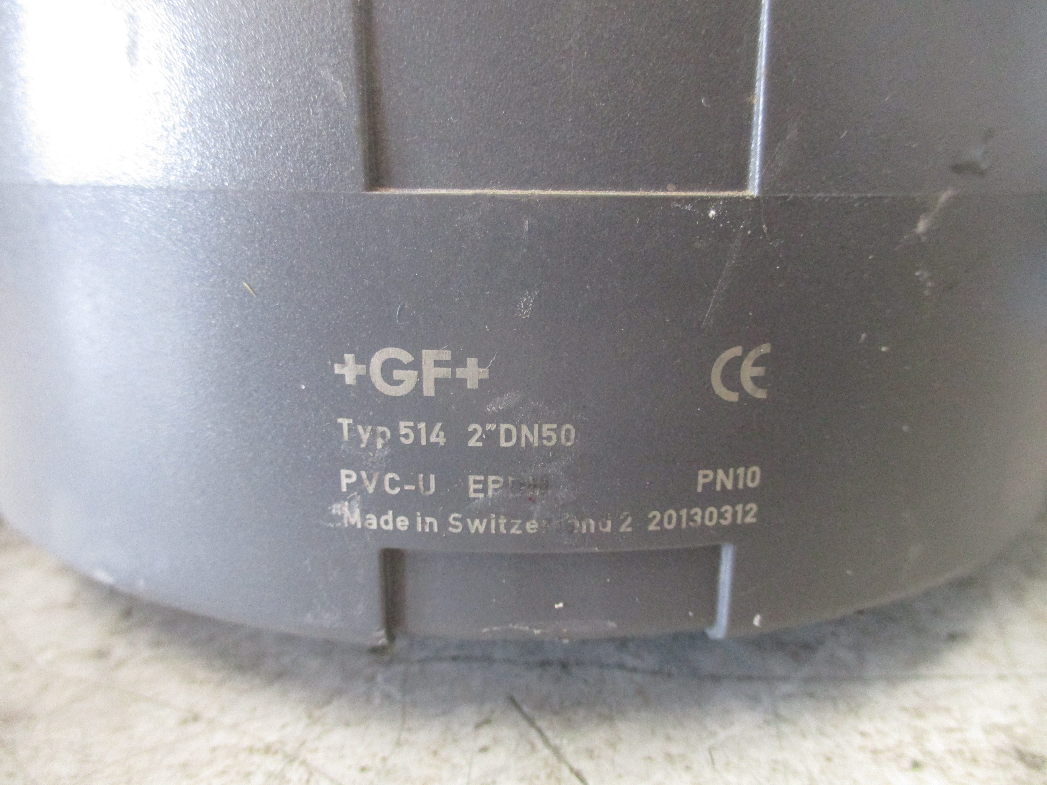 +GF+ Daiphragm Valve 514 2"DN50 Size: 2" Used