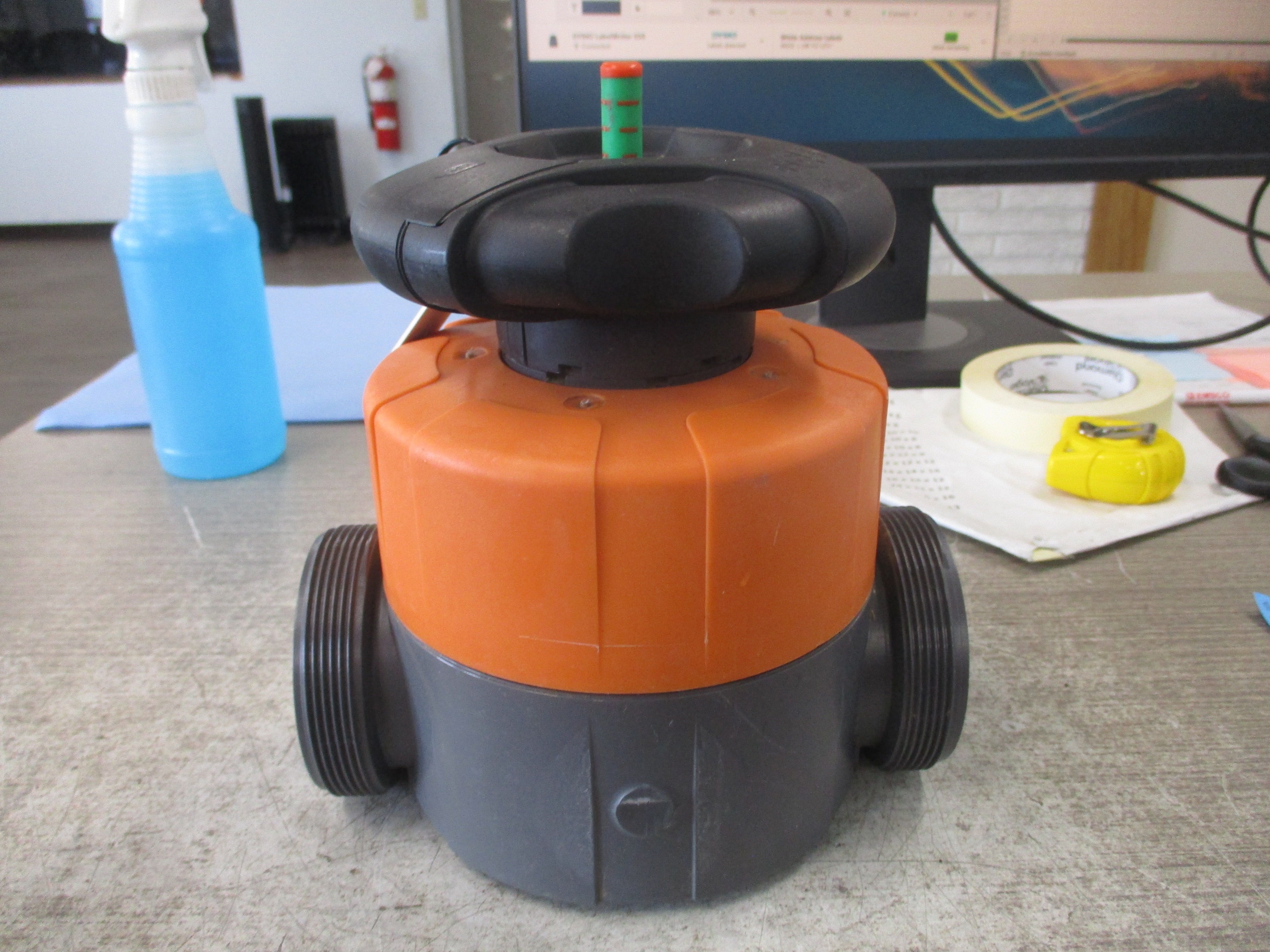 +GF+ Daiphragm Valve 514 2"DN50 Size: 2" Used