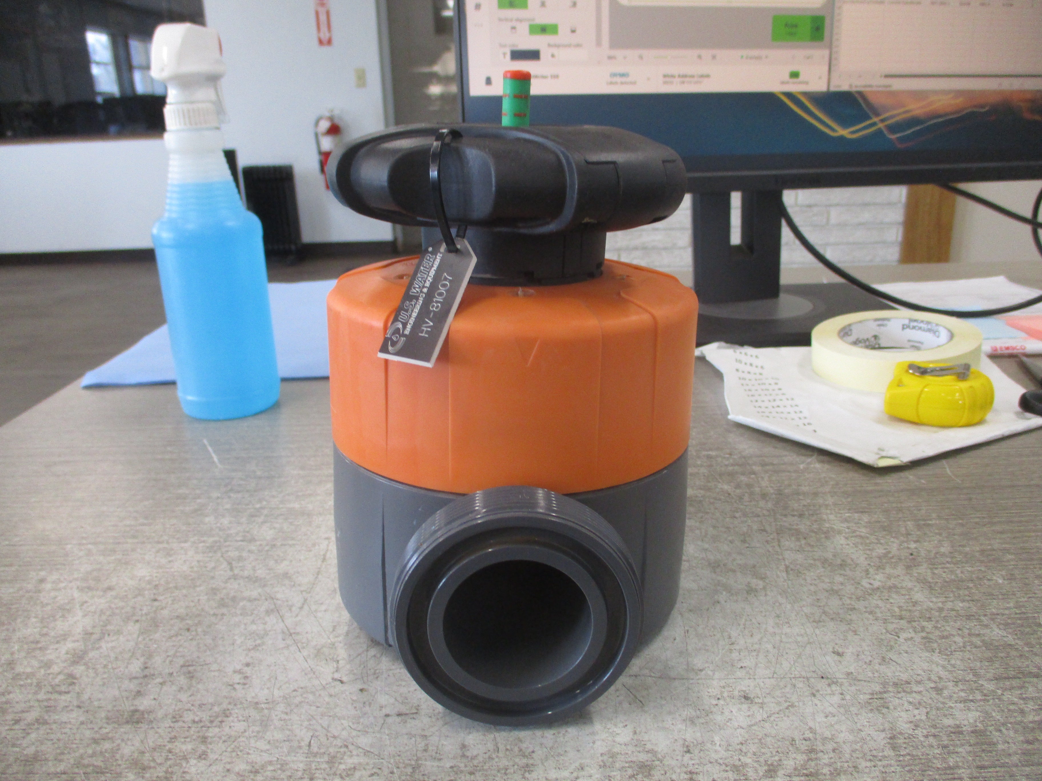 +GF+ Daiphragm Valve 514 2"DN50 Size: 2" Used