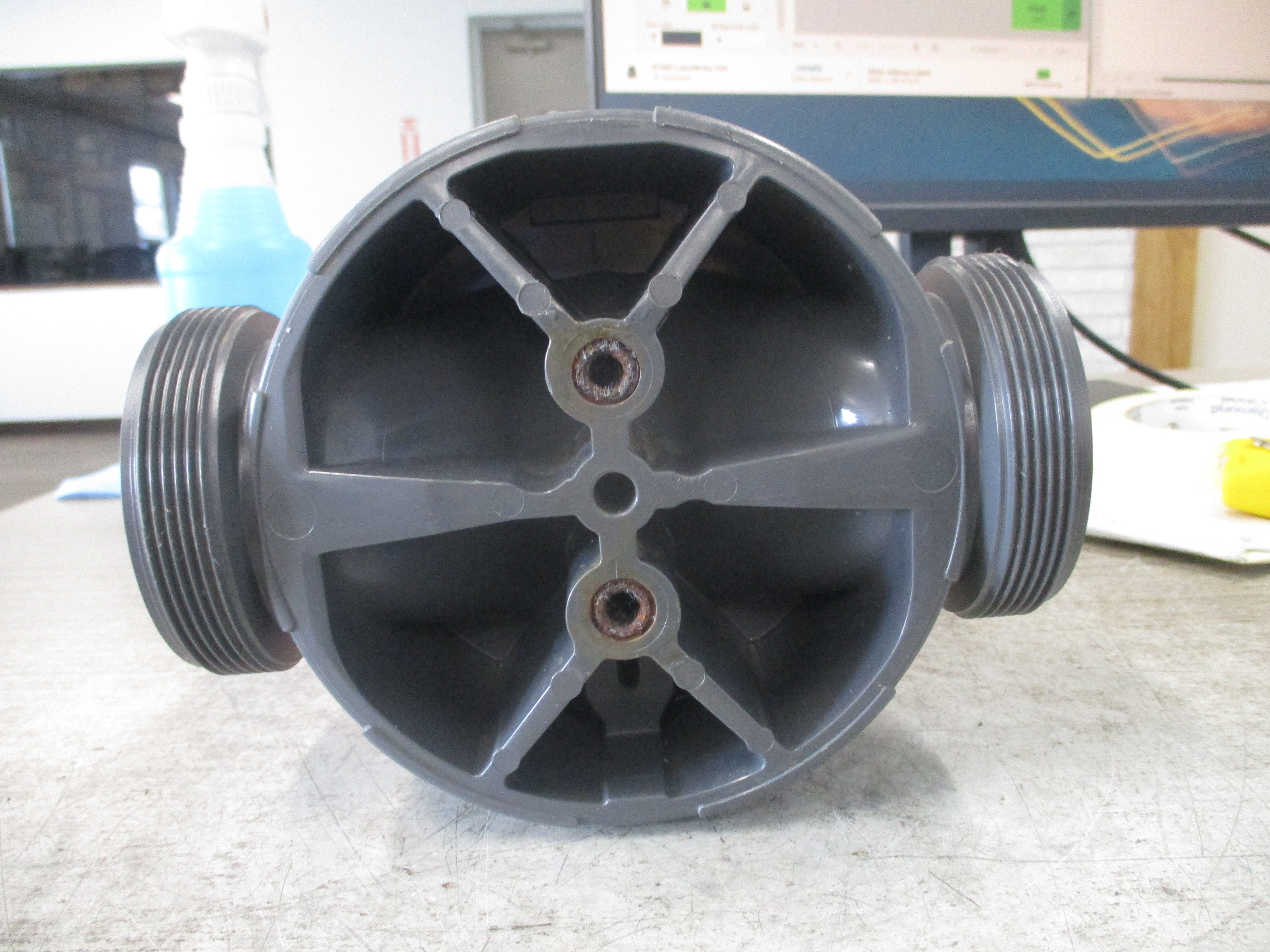 +GF+ Daiphragm Valve 514 2"DN50 Size: 2" Used