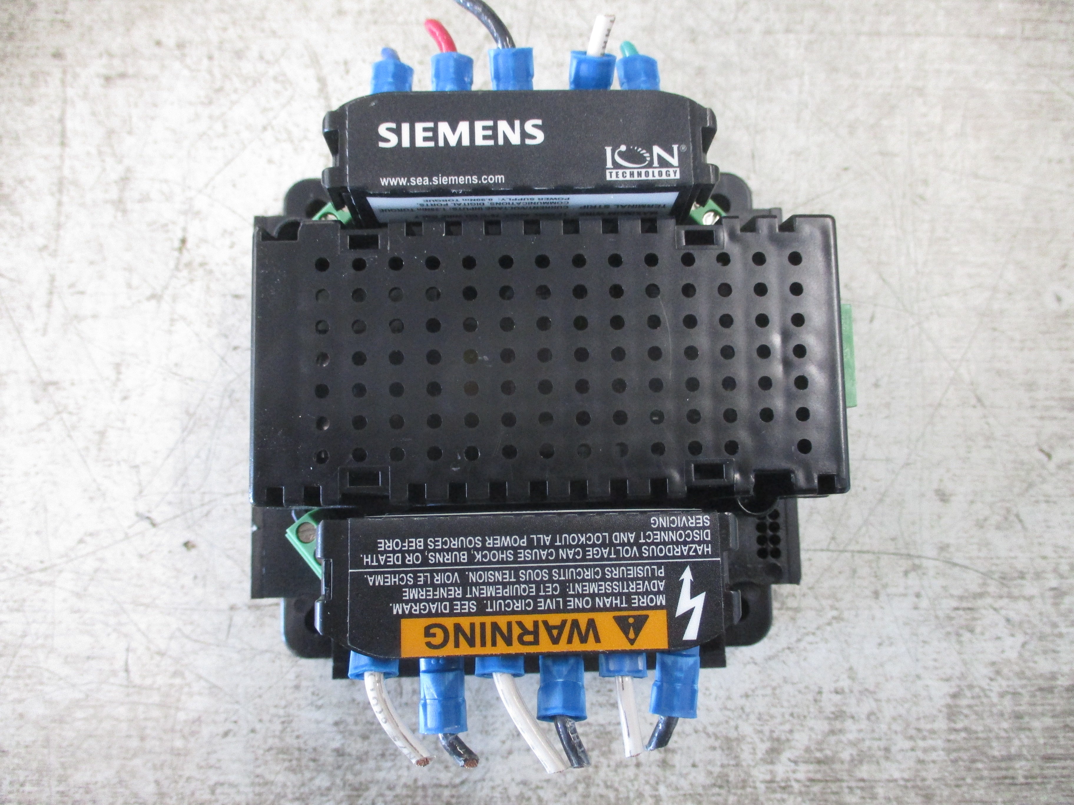 Siemens Ion Power Meter 9200 92-TRAN 3Ph 690V L-L 400V L-N Used