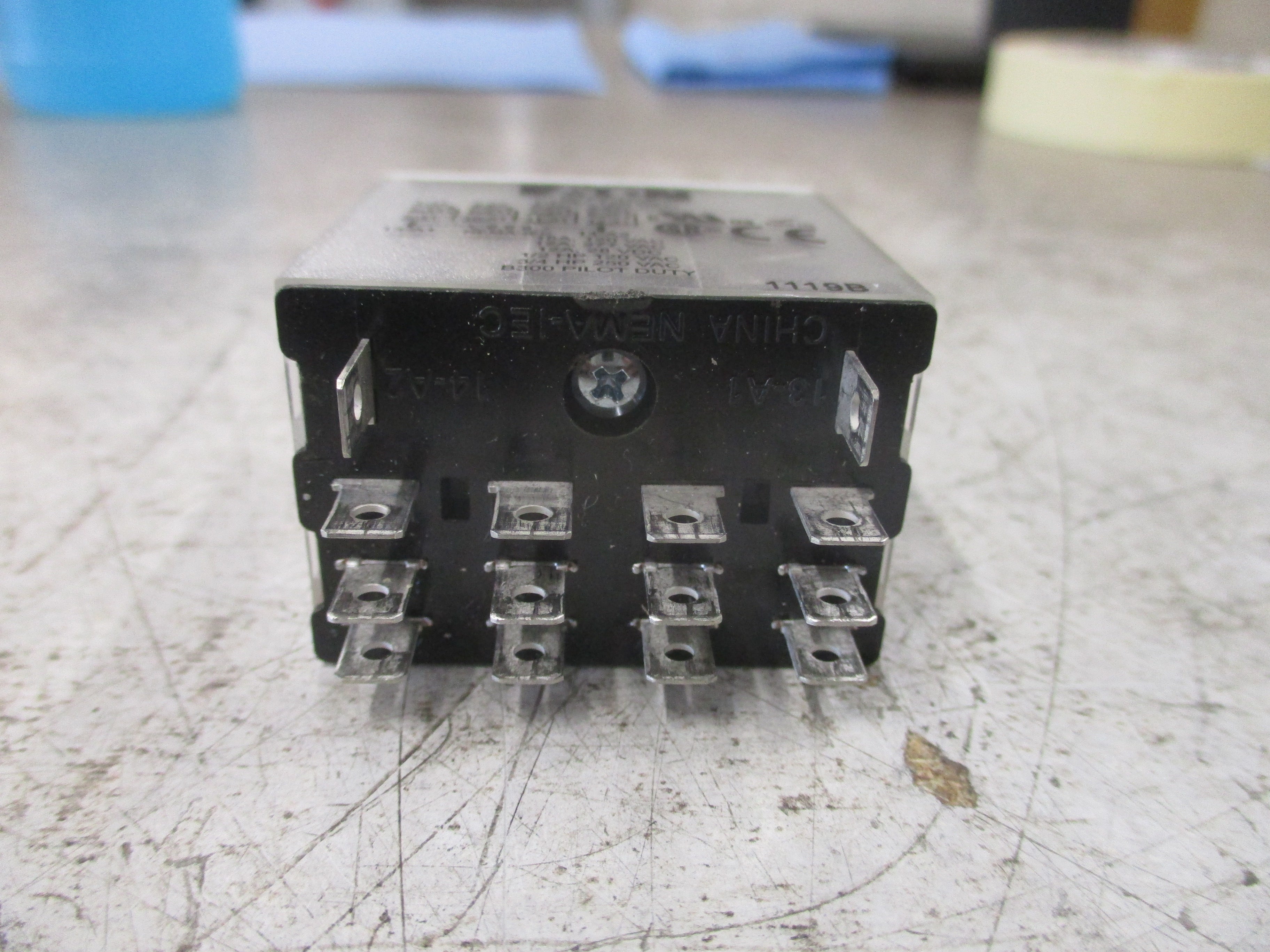 Eaton Relay D7PF4AA 120V Coil Used