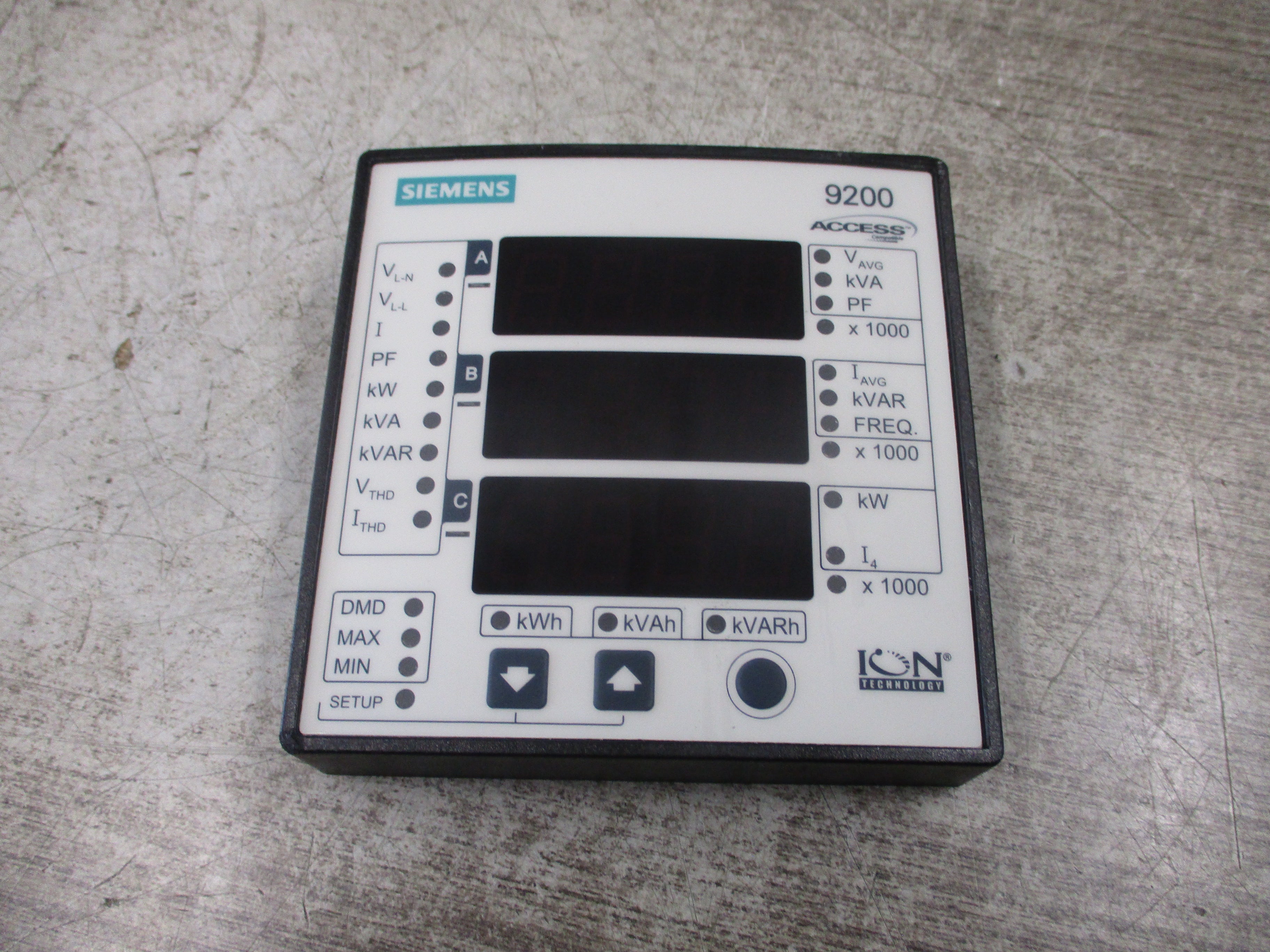 Siemens 9200 ION Display 92-Display Used