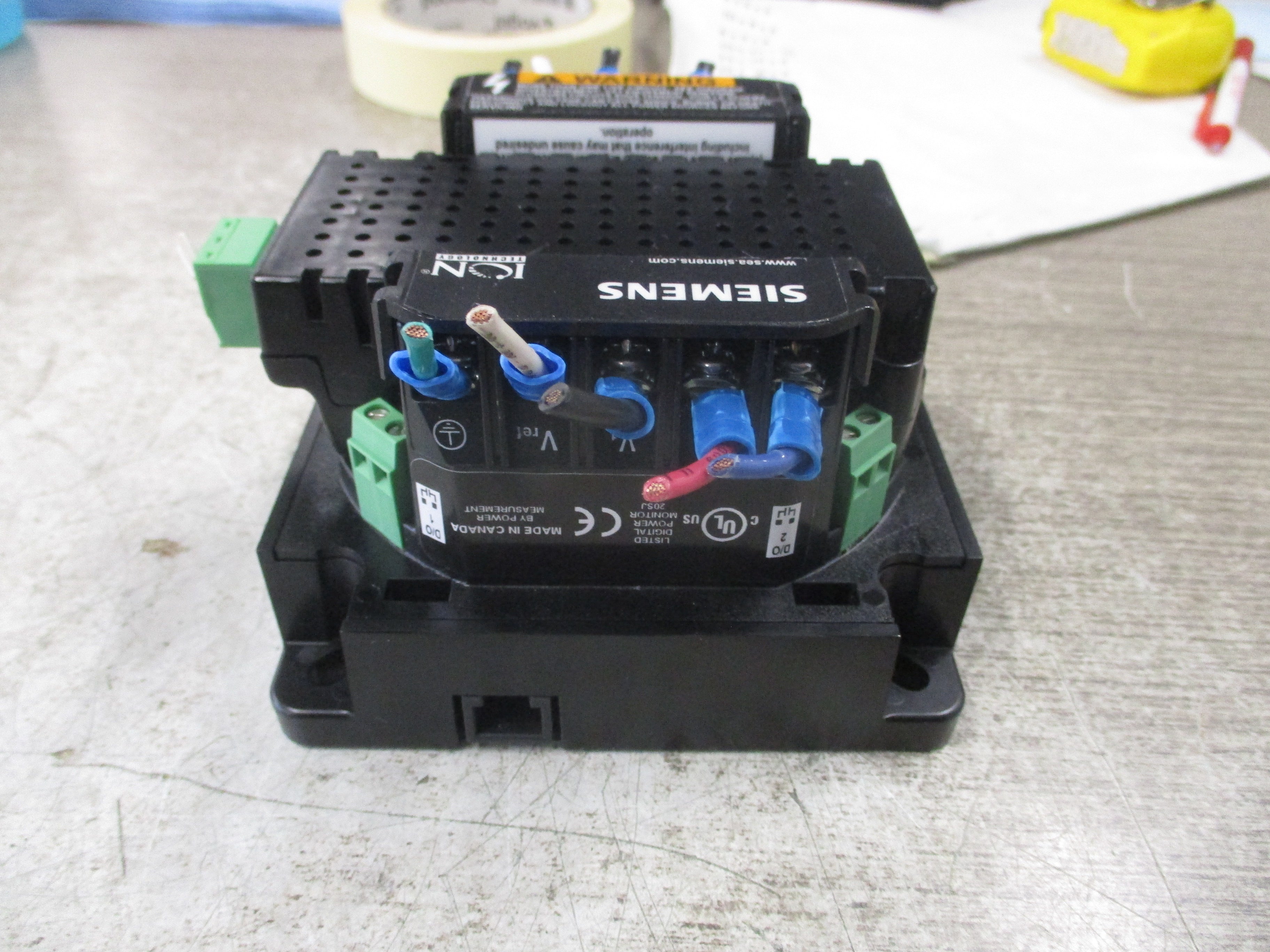 Siemens Ion Power Meter 9200 92-TRAN 3Ph 400V L-L 690V L-L Used