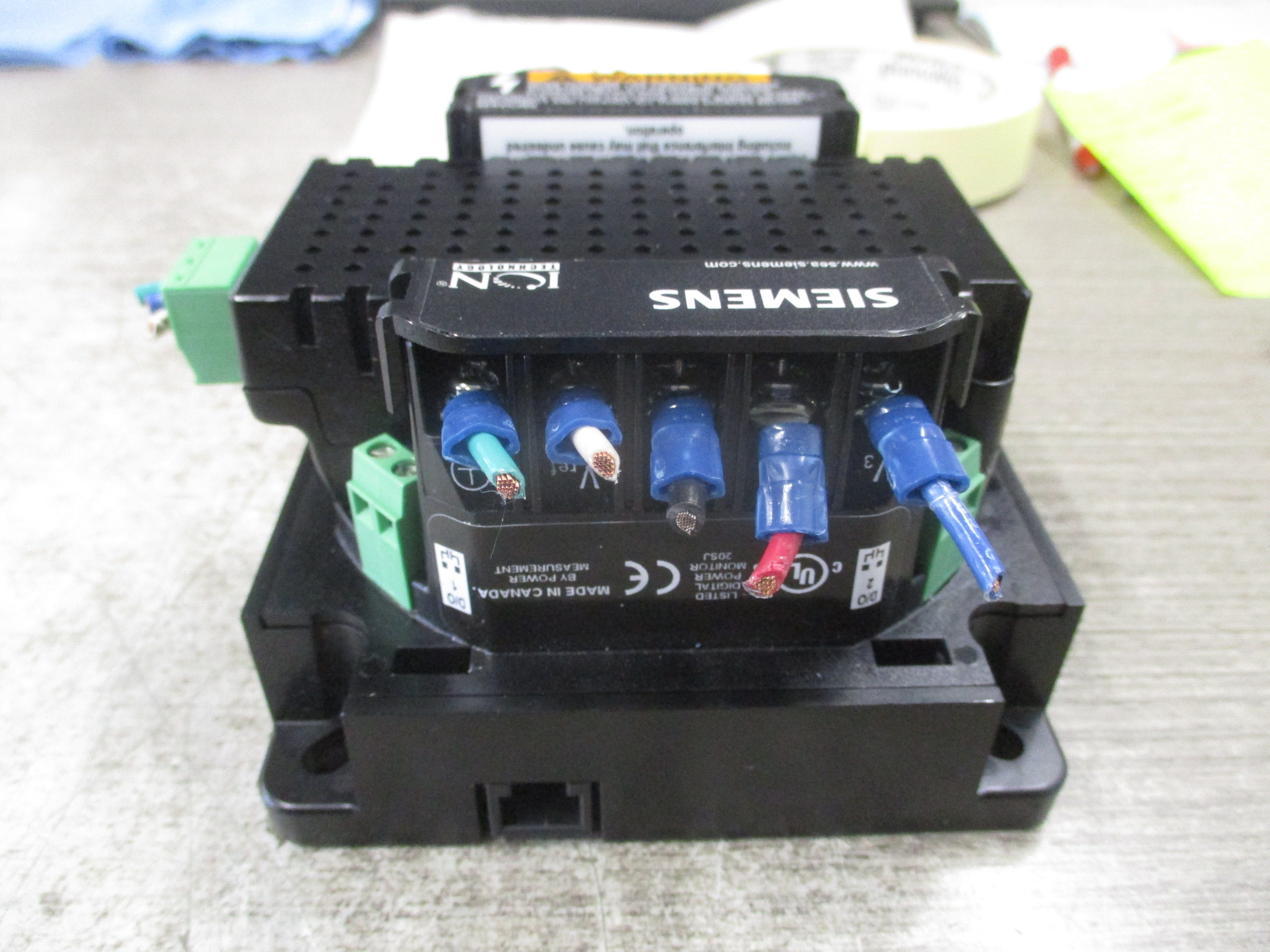 Siemens Ion Power Meter 9200 92-TRAN 3Ph 400V L-L 690V L-L