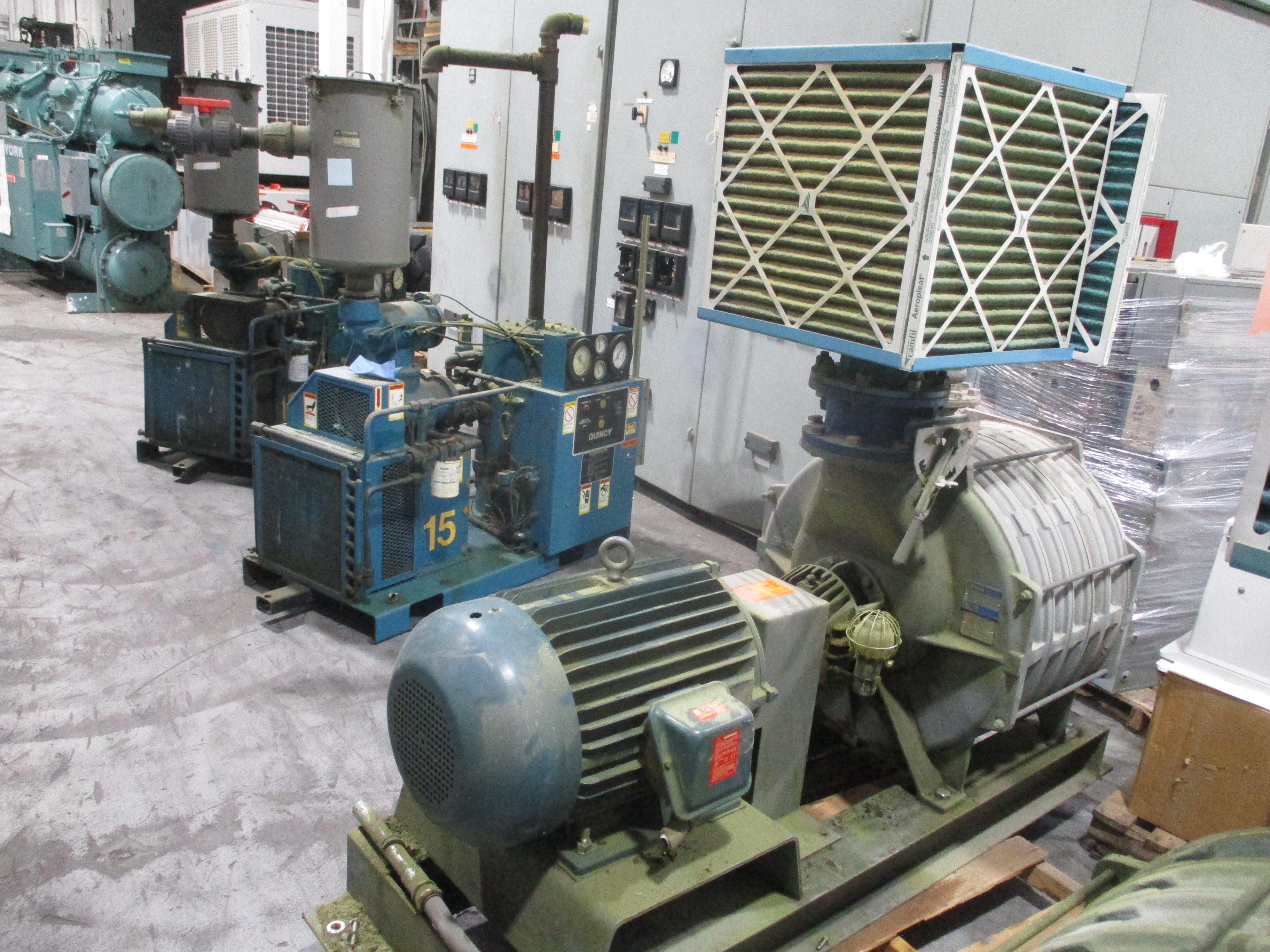 Lamson Multistage Centrifugal Blower 556-6-0-AD 40HP 270-1900 CFM Used