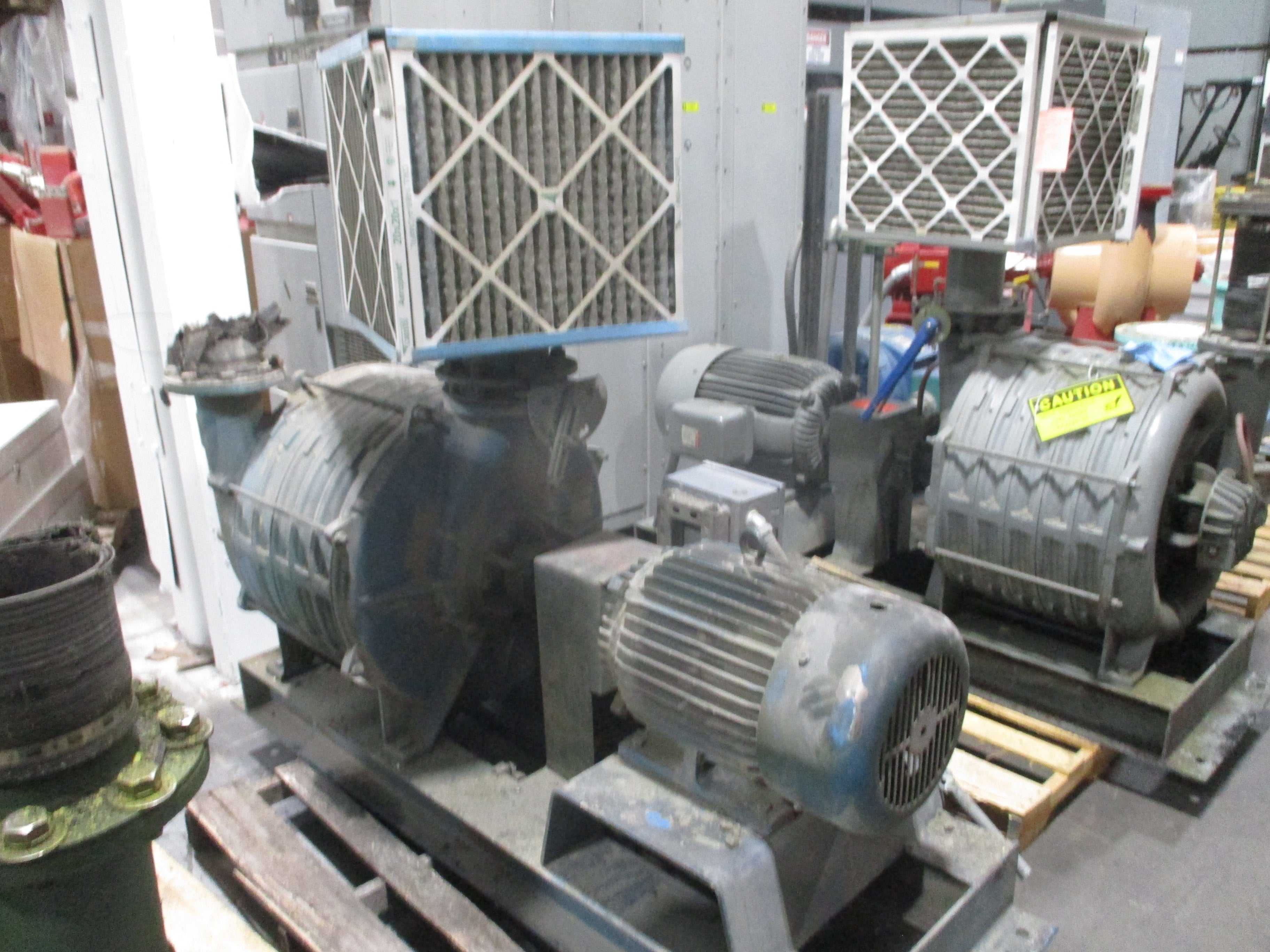 Lamson Multistage Centrifugal Blower 516-6-0-AD 30HP 220-1630 CFM Used